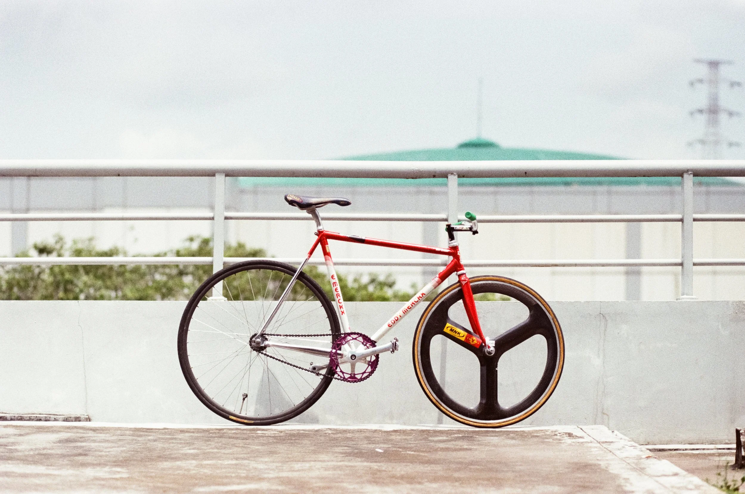 Mavic 3G fixed gear track bike Jakarta Eddy Merckx MX Leader Pursuit Campagnolo pista Khamsin