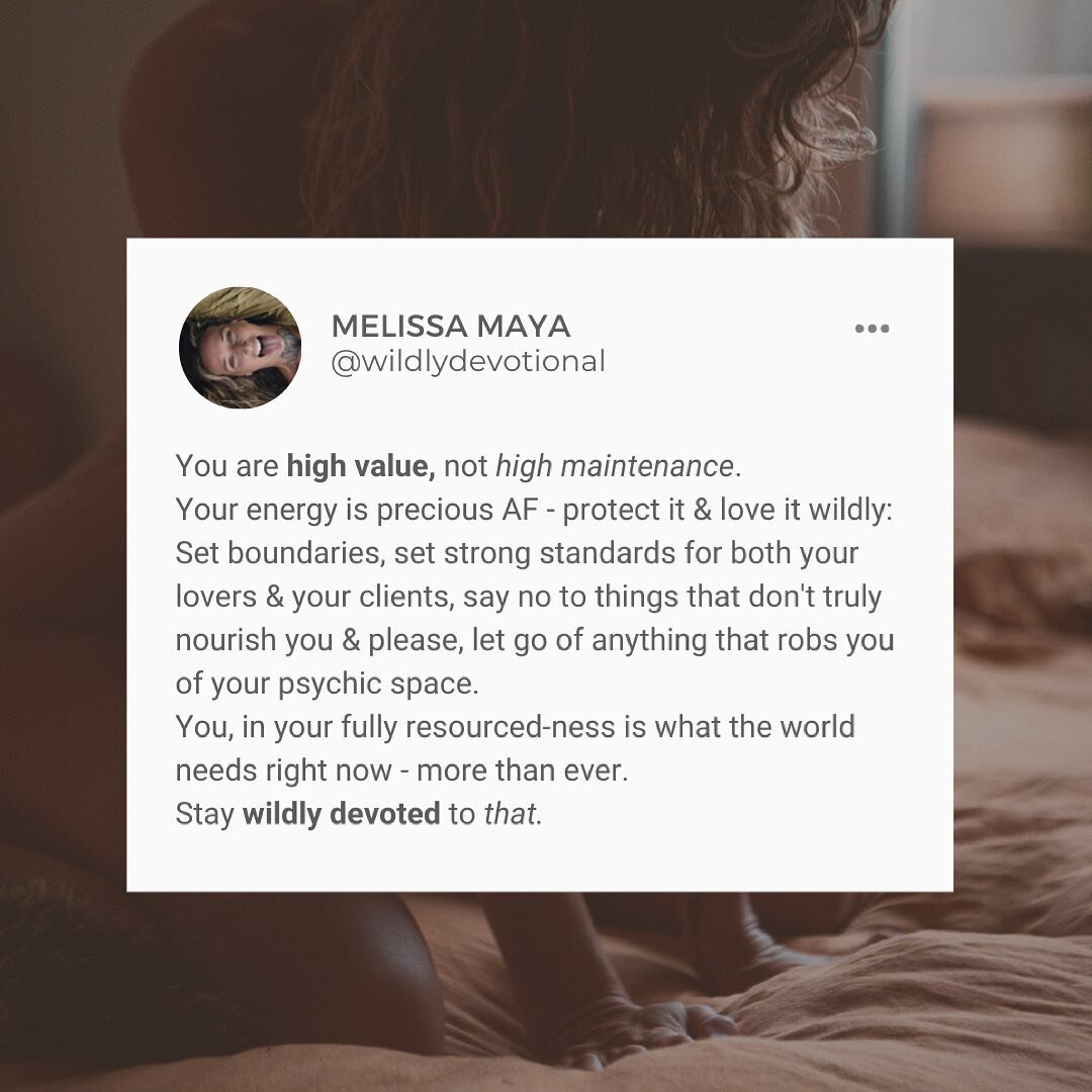 Just stopping by to serve you a permission slip, my loves...

This one is for my fellow wild women &amp; female leaders out there who are on the wildly devotional path of leadership.

I want to remind you that women have been conditioned to believe t