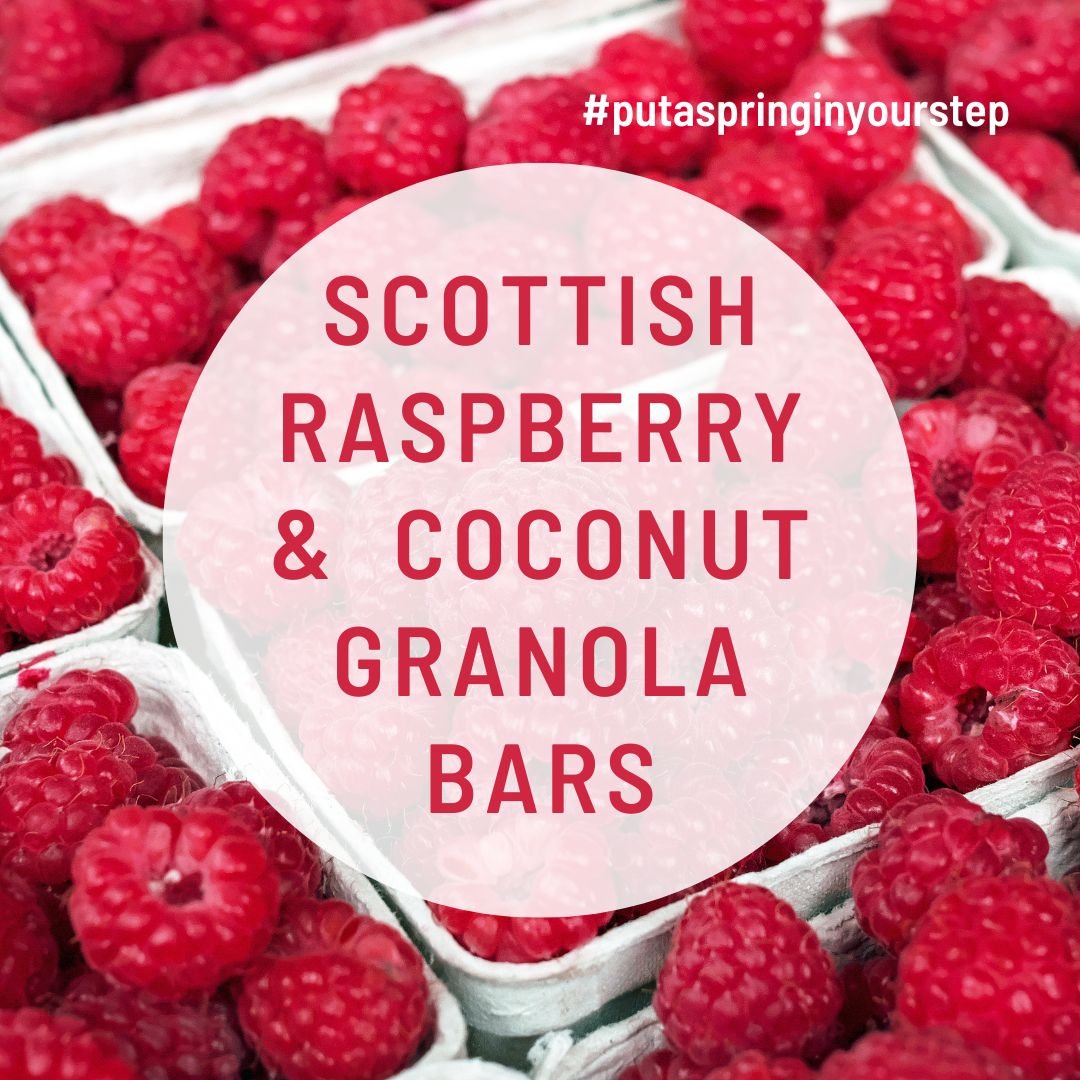 Scottish Raspberry and Coconut Granola - now in bar form!

These bars went down really well at Perth Farmers' Market last Saturday. Packed full of Scottish jumbo oats and flavoured with freeze dried Perthshire raspberries from @eatpodberry and a gene