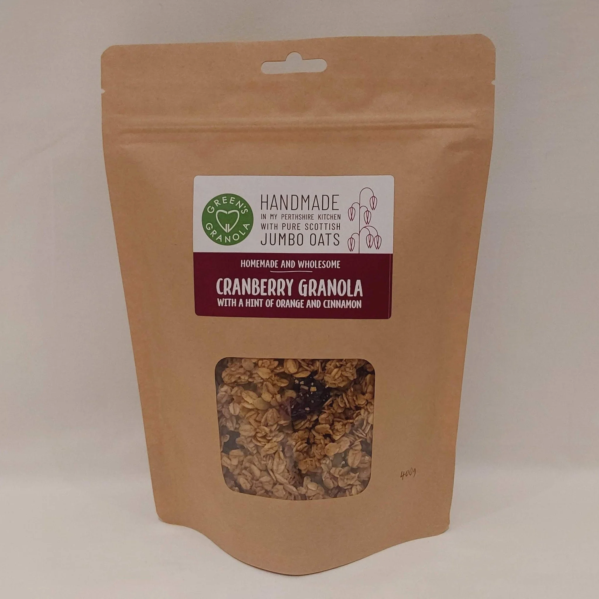 Hello everyone, thank you so much for your patience while I was taking a break. I'm feeling much better, and have been back in the kitchen this week making Winter Spice Granola, Cranberry Granola, Nutty Granola, plus a few other flavours to tempt you