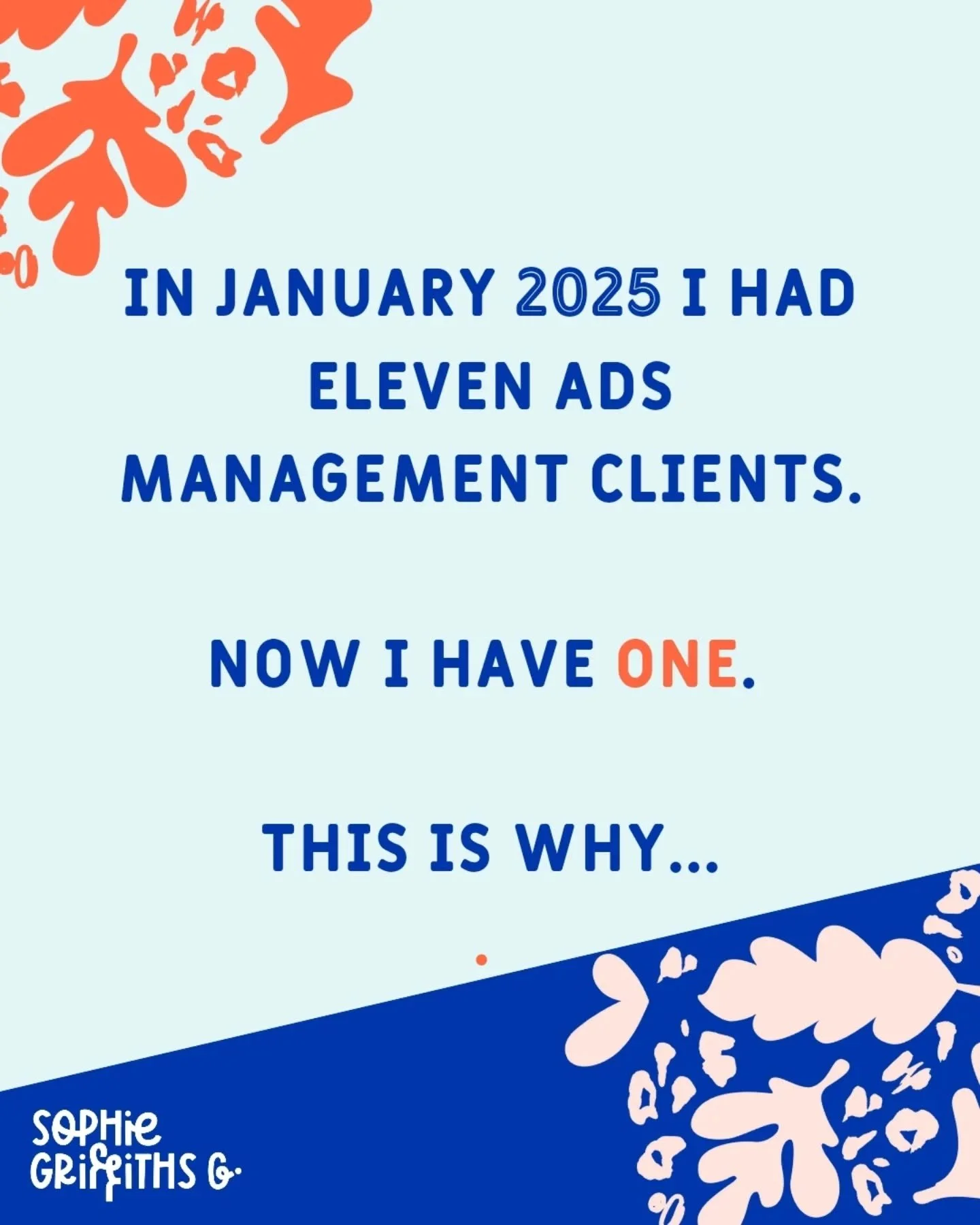 Moral of the story: big changes take time. If you're in the process of shifting your business model, it can take time to get it right.

Be kind to yourself &amp; keep moving forwards. It will be worth it in the end .❤️

And if you want support stayin