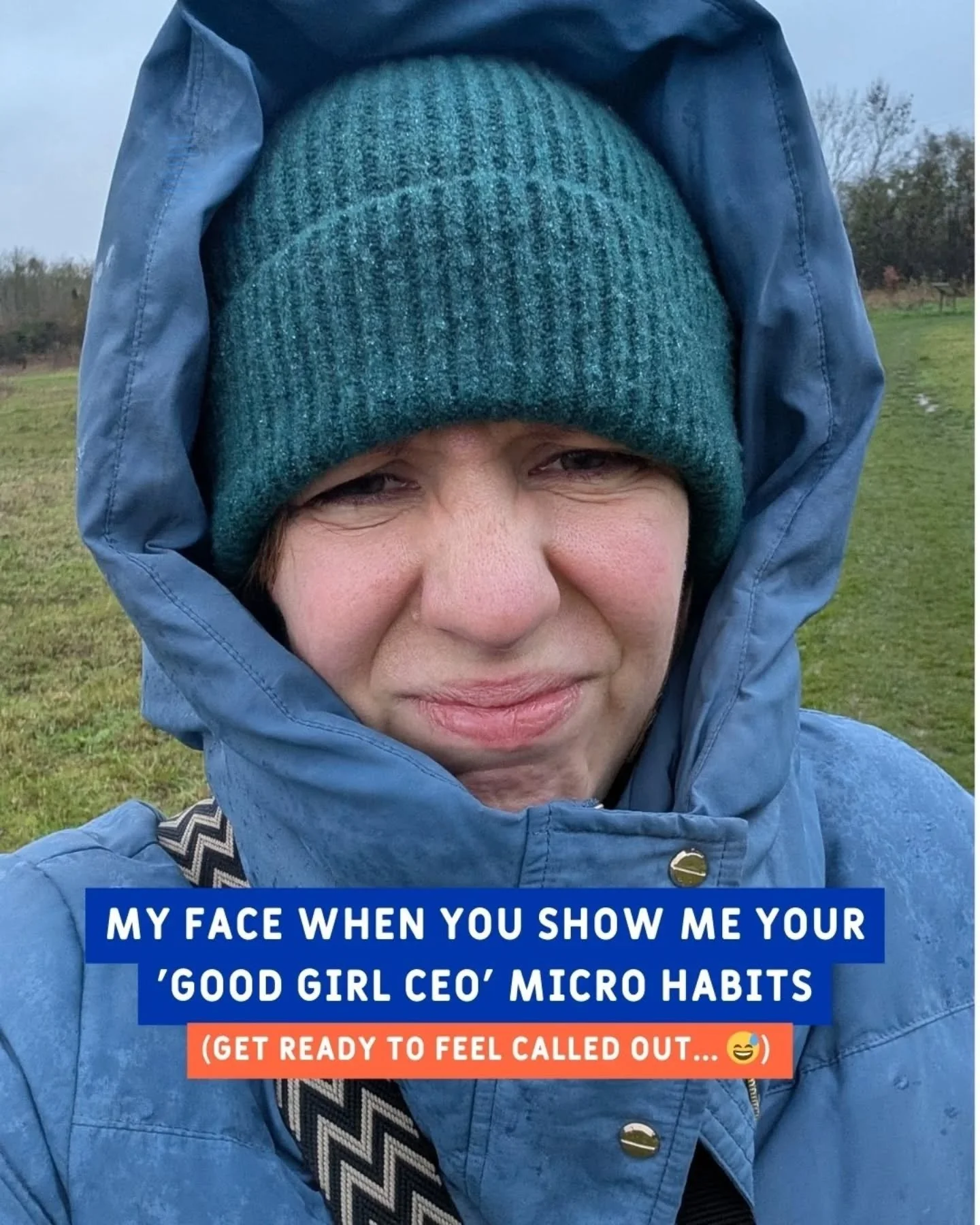 Resonate? My overly expressive face is lovingly calling you out because for years, I was the poster girl for the Good Girl CEO.

The one who... 
Didn&rsquo;t want to email too much.
Didn&rsquo;t want to seem *too* confident.
Didn&rsquo;t want to rais