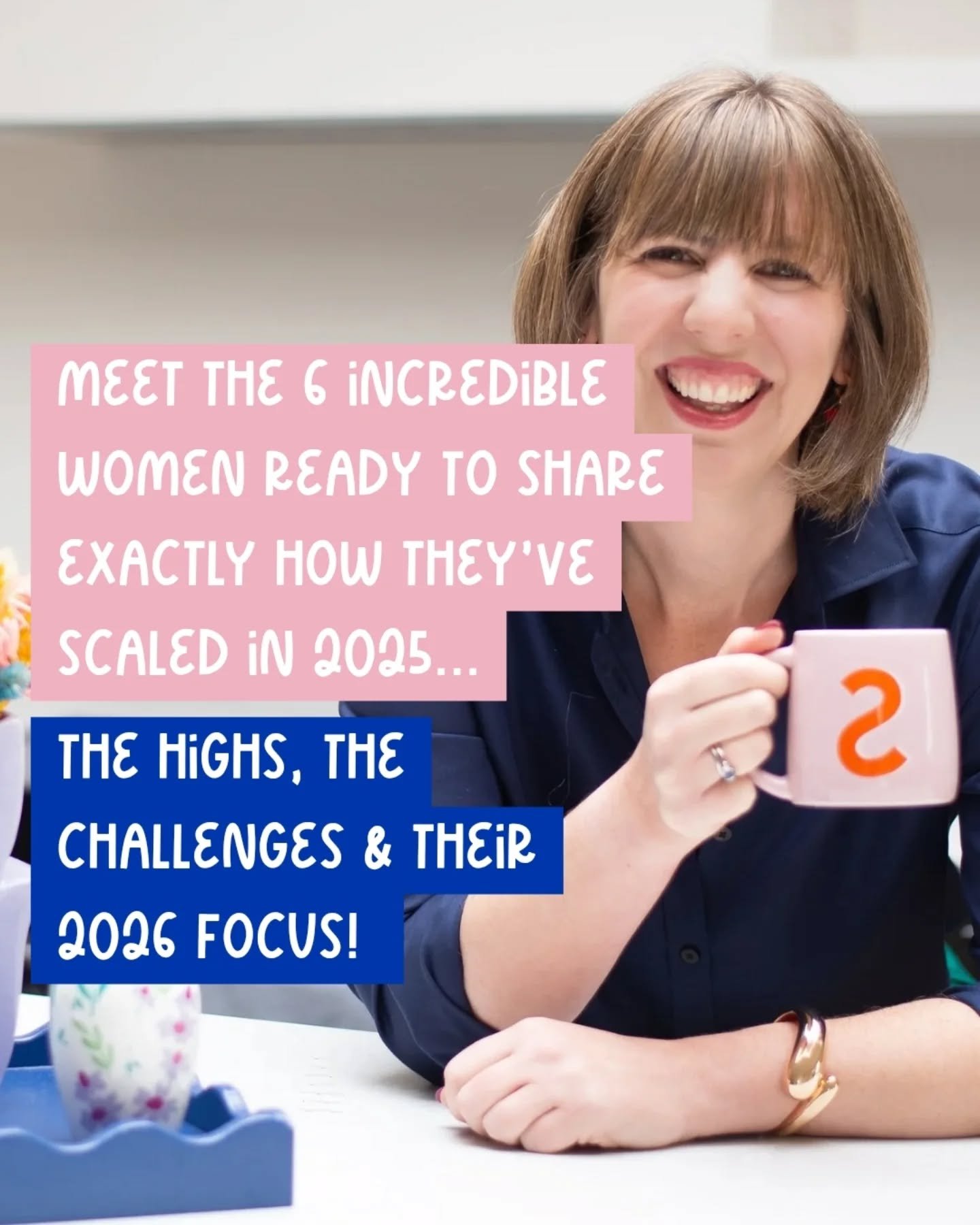 🎁 Over 120 incredible women have signed up for Scaling Unwrapped 😍

And it's not just me that's going to be spilling the beans on how I've grown my business this years...

I've roped in 3 of my incredible mentors who I have learnt so much from.

An