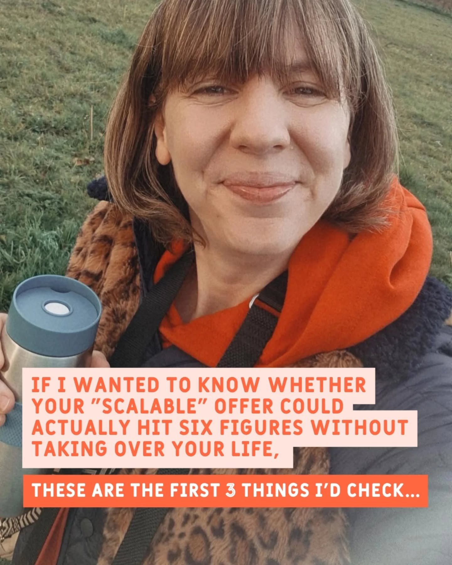 Not all scalable offers are actually scalable to 6 figures&hellip;. some of them are just a wildly capable women doing a brilliant job of holding it altogether.

My super power is spotting the difference almost immediately &amp; fixing it (I&rsquo;d 