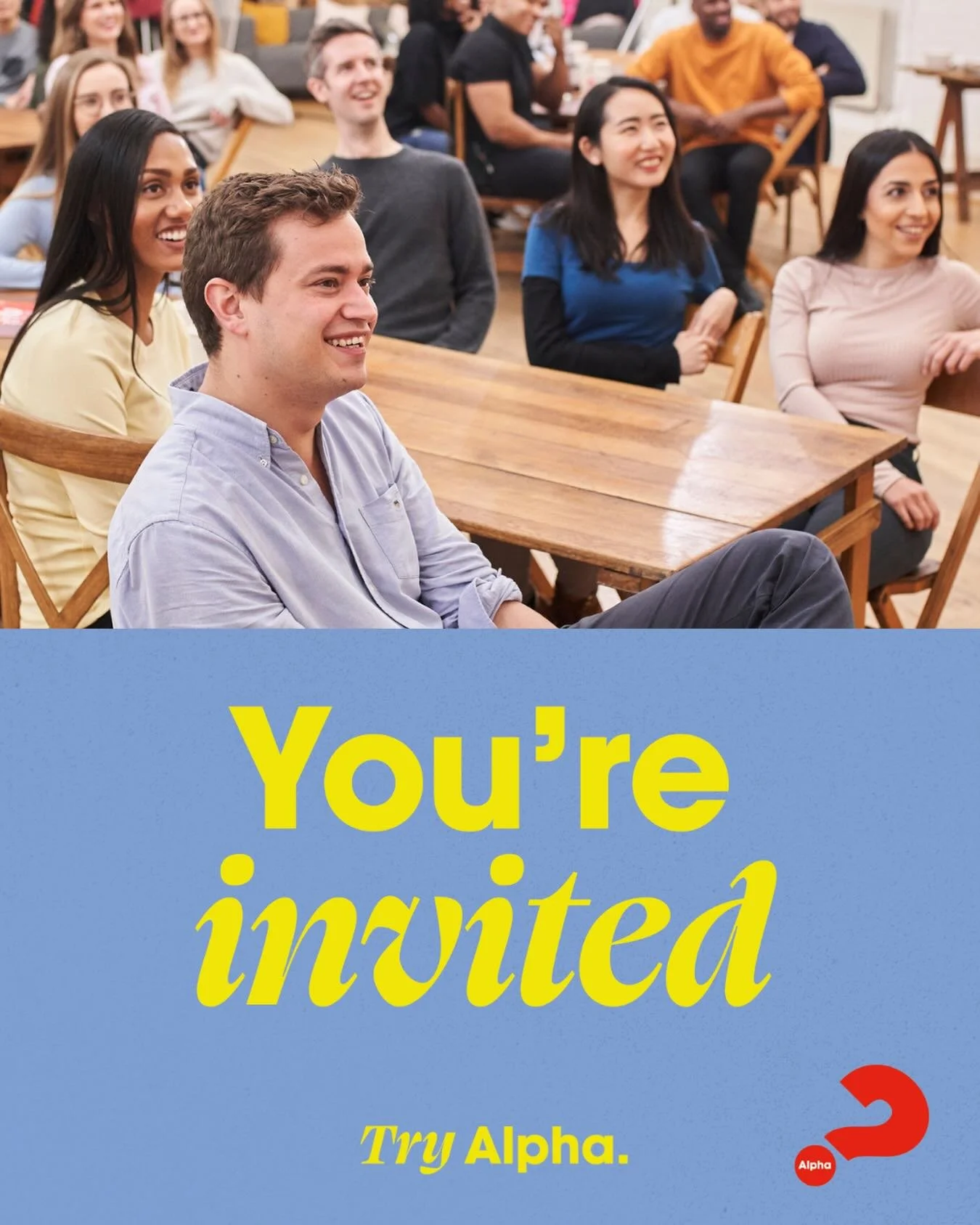 Ever wondered what it&rsquo;s all about? Alpha is a space to unpack the basics of the Christian faith with no pressure and no strings attached. Just good food, interesting talks and open conversations. Why not come along and see what you think - it&r