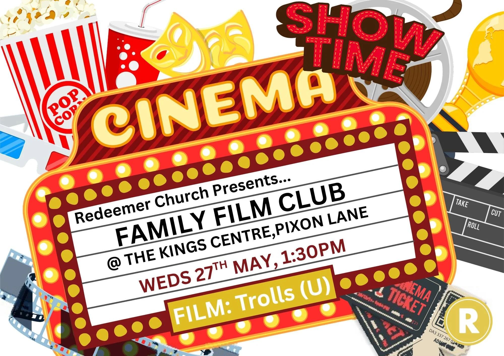 Looking for something fun to do with the kids this half term? Come along to our Family Film Club! 

When? Weds 27th May, 1:30pm (doors open 1:15pm)
Where? The Kings Centre, Pixon Lane, Tavistock, PL19 9AZ
Film: Trolls (U) 

Drinks and snacks provided