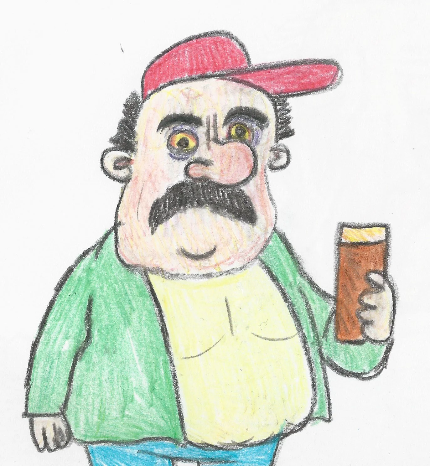 Not-so-Super Mario type takes to the sauce