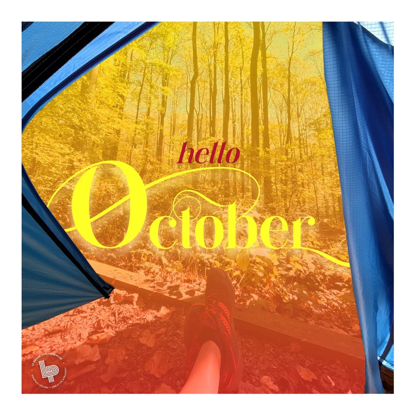 Hello, October 🍂
Let&rsquo;s all take a deep breath&hellip; *in*&hellip; and *out*. Feel any better?

There&rsquo;s something about the view from inside a tent that makes everything feel possible&mdash;crisp mornings, colorful leaves, and the sense 