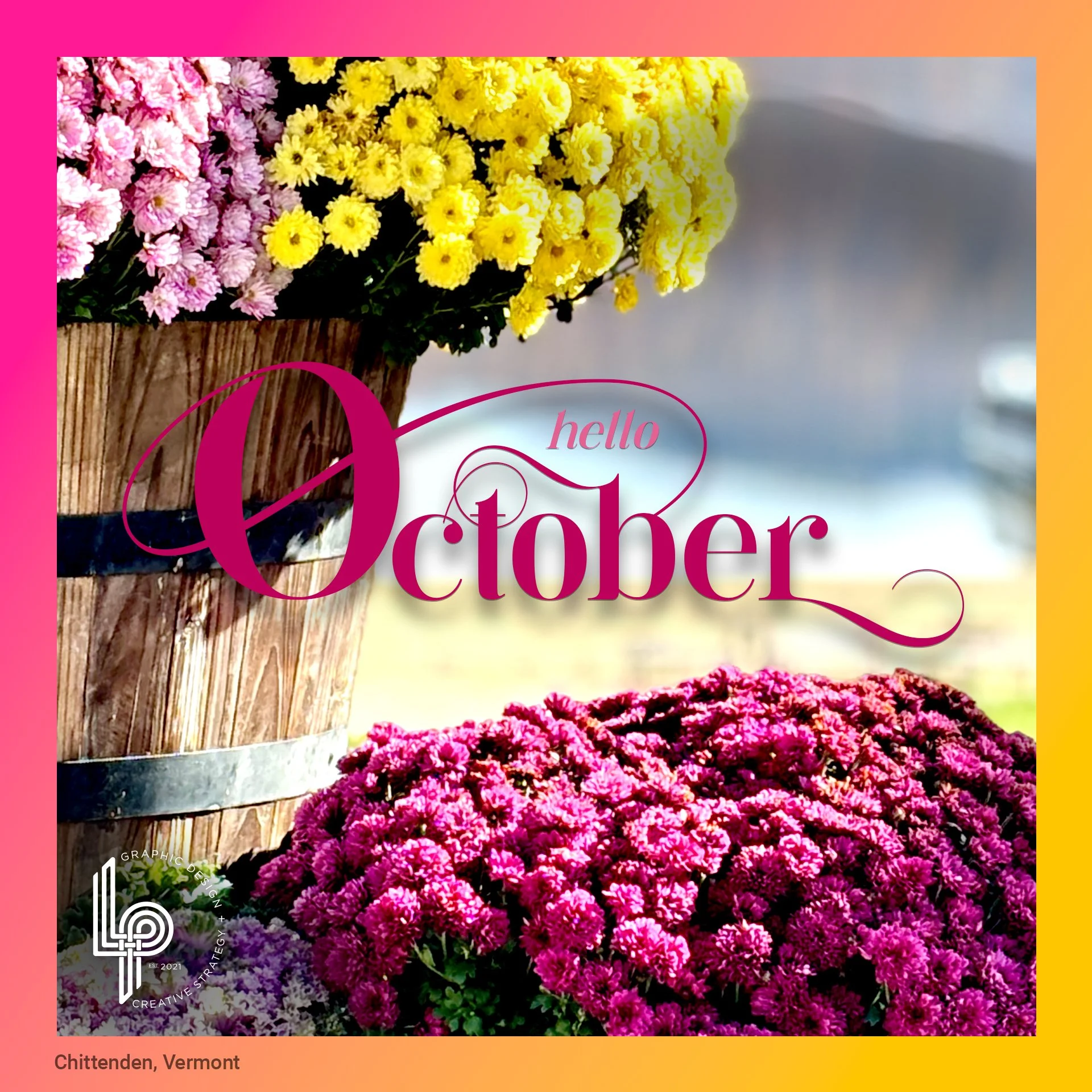 Hello, October!

The older I get, the more I realize how little we should take for granted. The seasons change and the years fly by, and yet somehow, we&rsquo;re all still trying to remember where we put our keys.

So here&rsquo;s your October remind