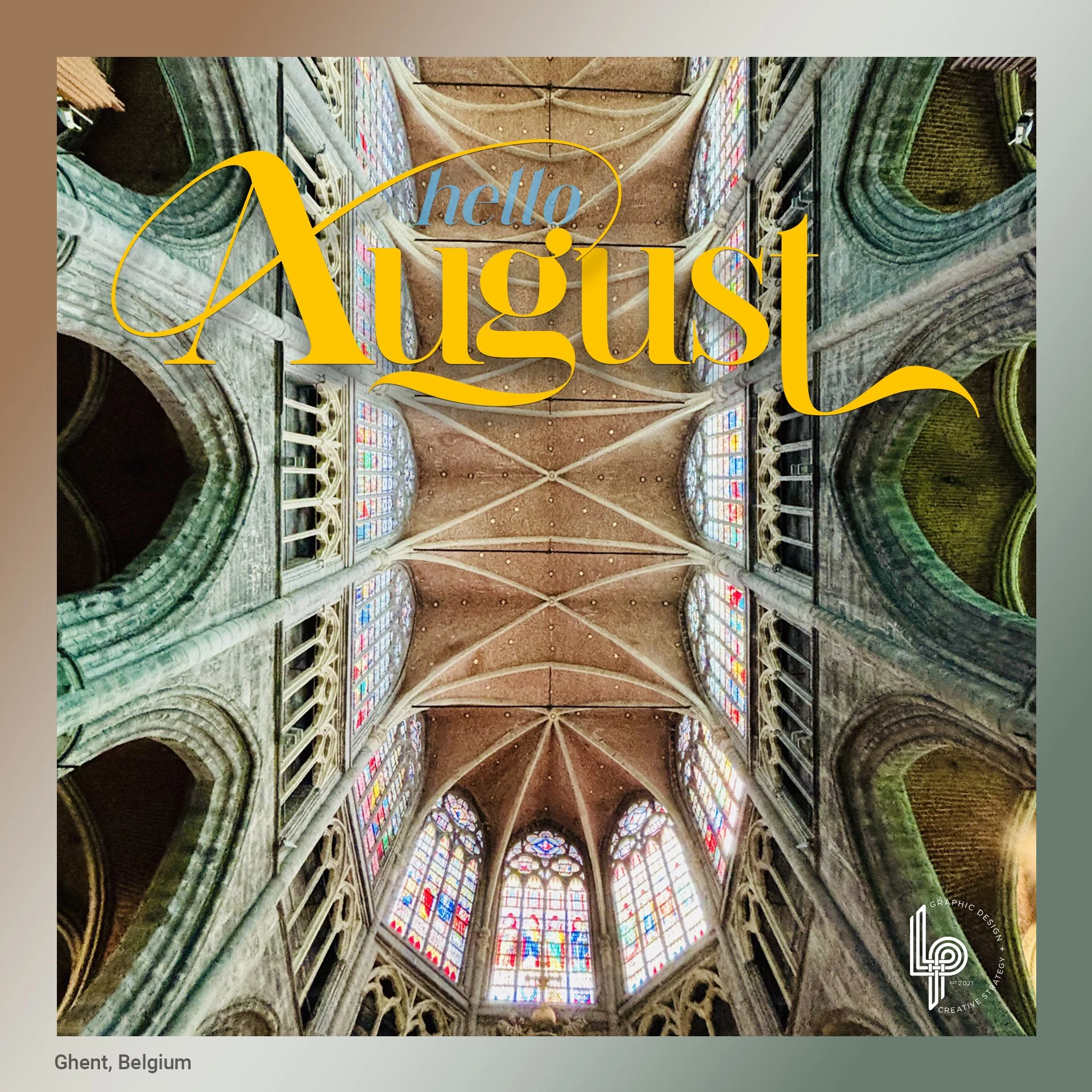 Hello, August.

A little reminder for all of us: look up. It&rsquo;s easy to move through our days focused on what&rsquo;s right in front of us, but look up and you might find something extraordinary waiting above you.

While wandering the streets of