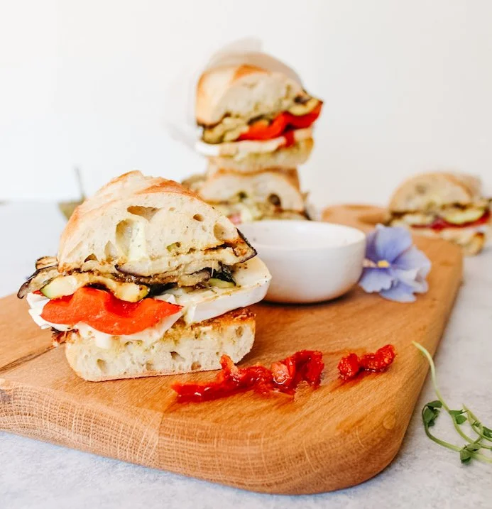 Grilled Veggie and Brie Sandwiches — Elizabeth Raybould