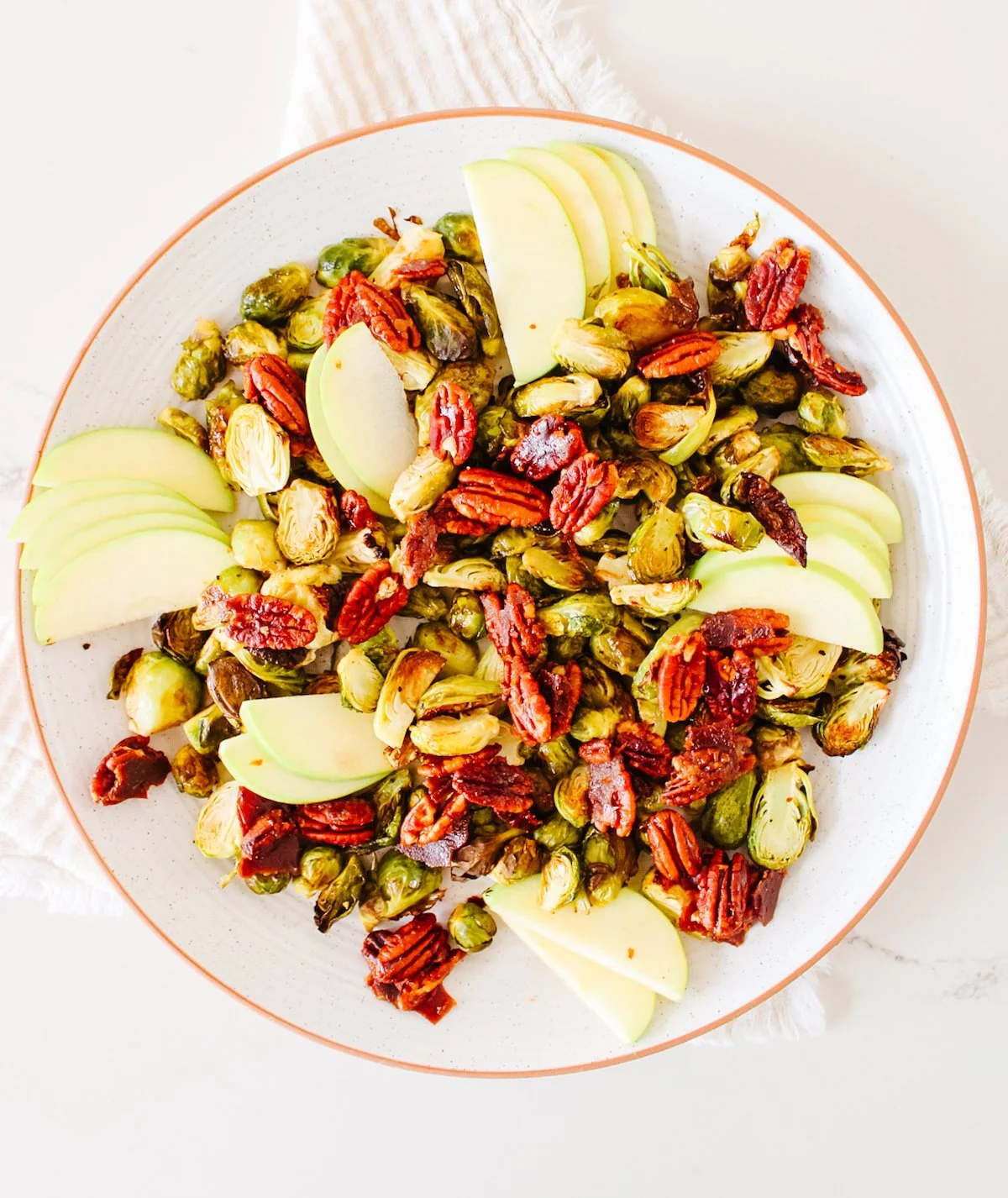 Easy Roasted Brussels Sprouts with Candied Pecans — Elizabeth Raybould