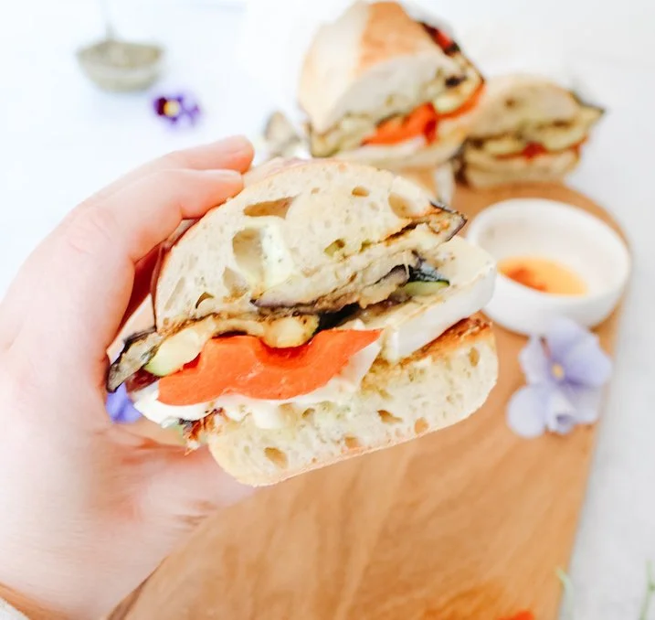 Grilled Veggie and Brie Sandwiches — Elizabeth Raybould