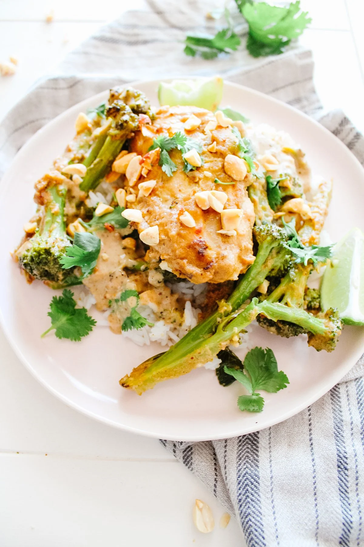 One Pot Peanut Coconut Chicken with Broccoli — Elizabeth Raybould