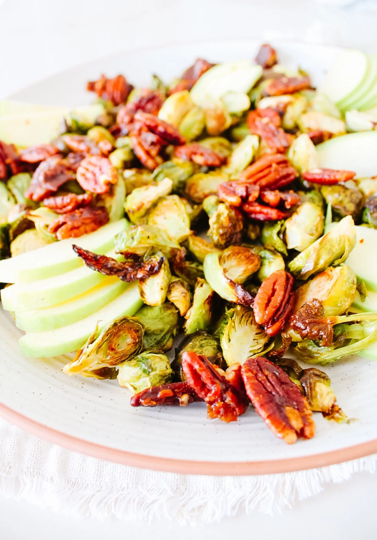 Easy Roasted Brussels Sprouts with Candied Pecans — Elizabeth Raybould