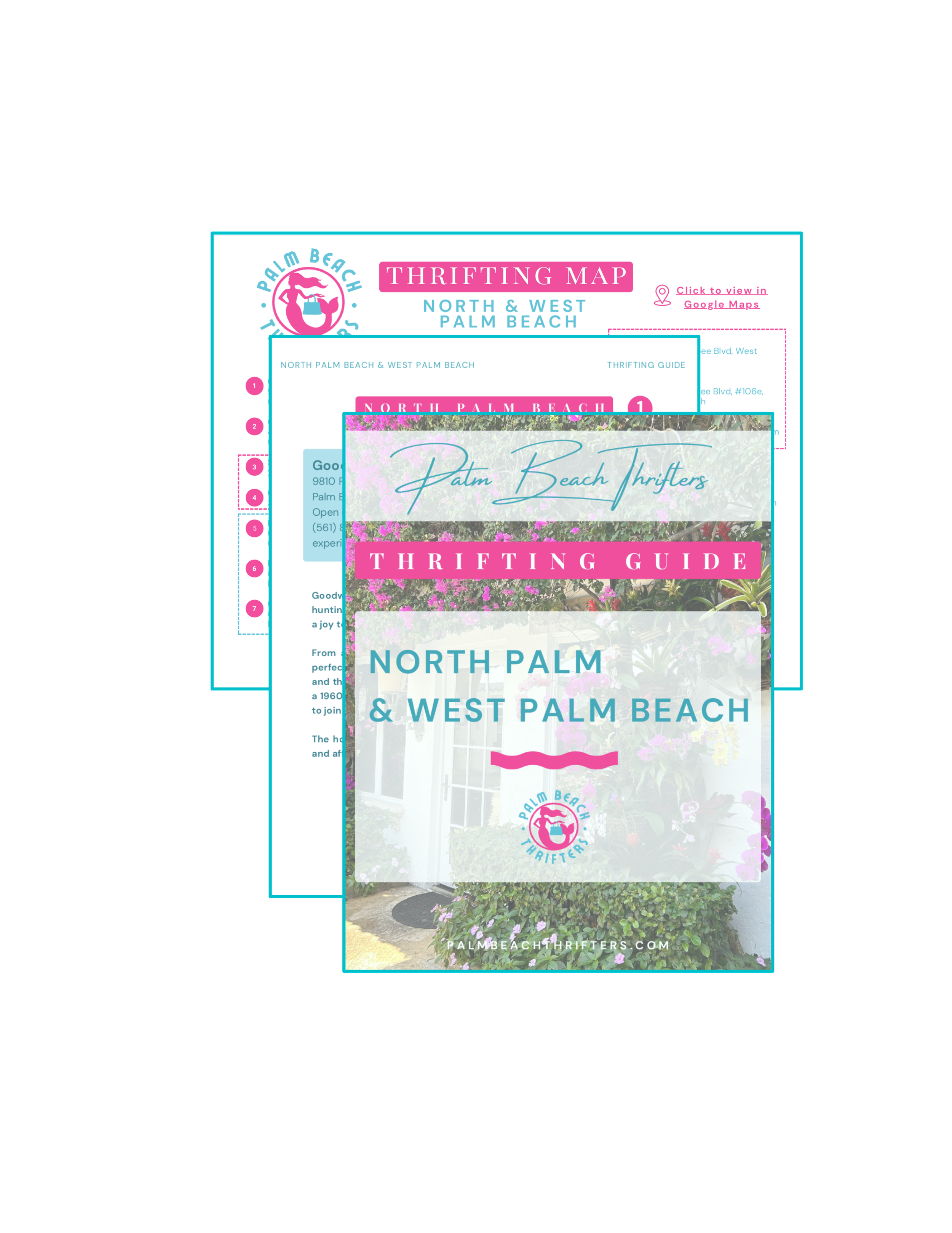 North Palm Beach & West Palm Beach Thrifting Guide with Map