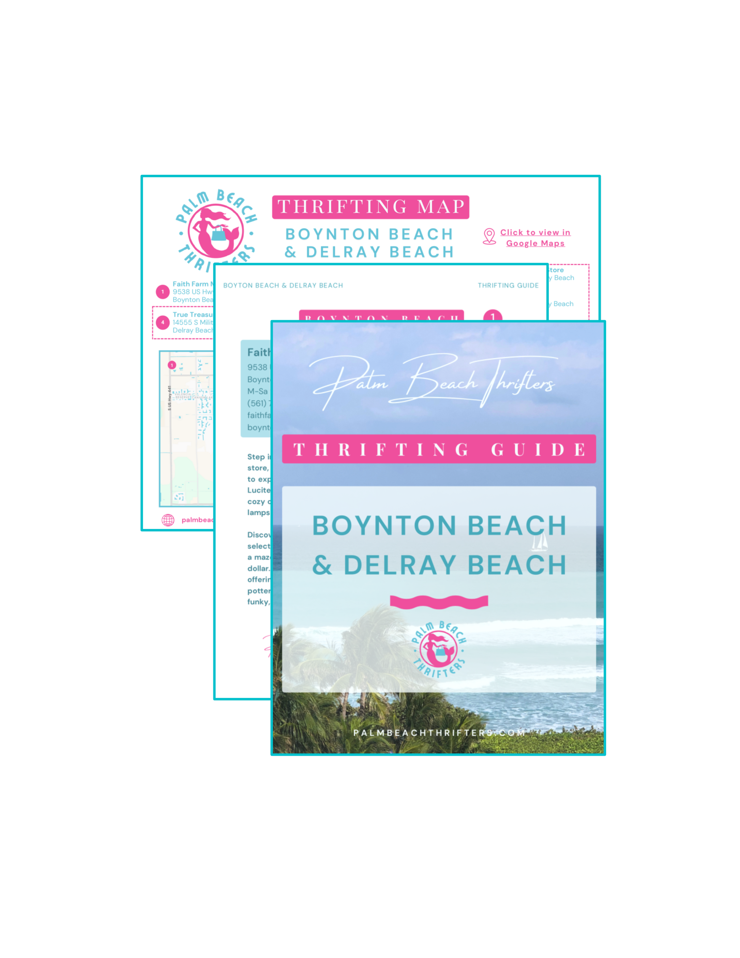 Boynton Beach & Delray Beach Thrifting Guide with Map