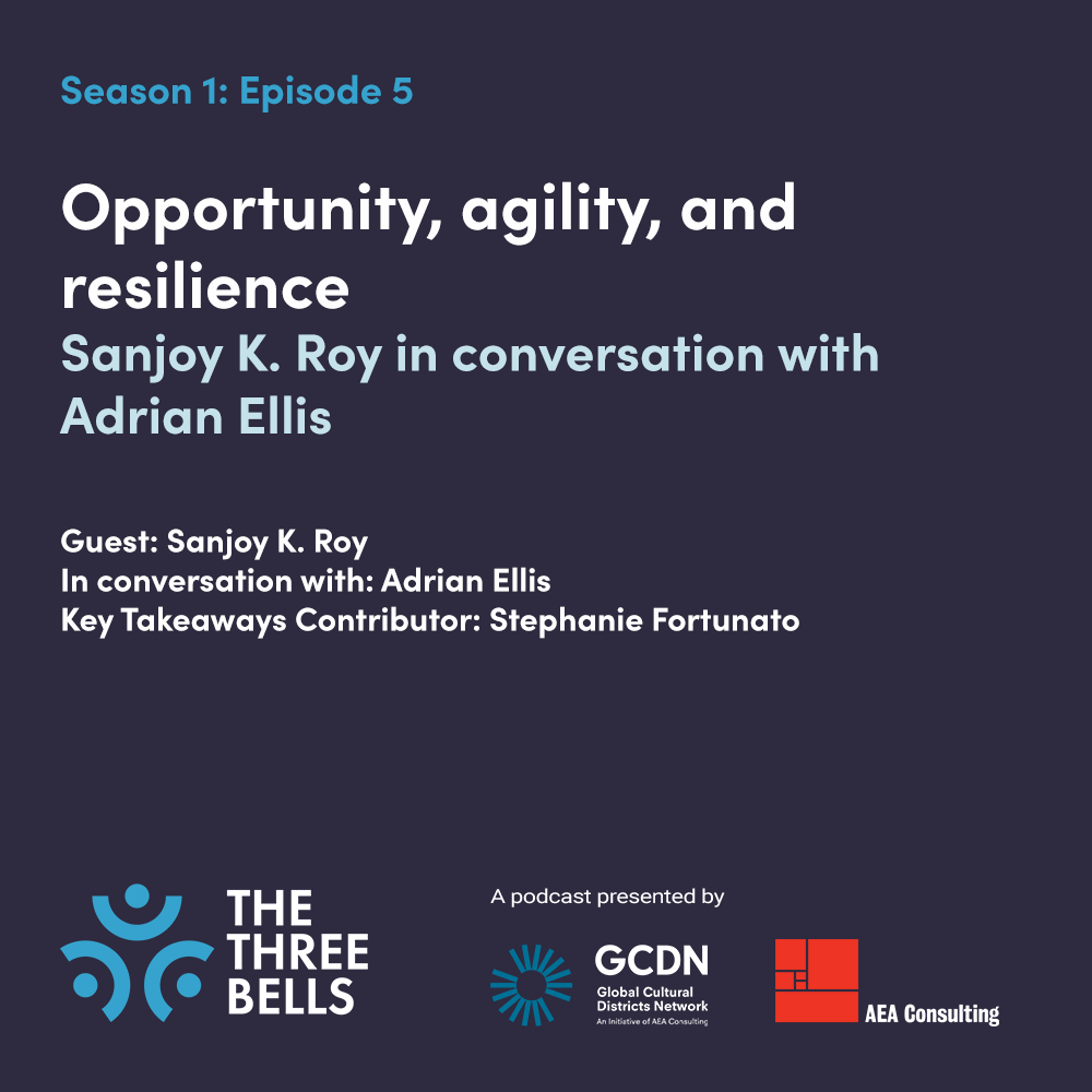 S1:E5 Opportunity, agility, and resilience – Sanjoy K. Roy in conversation with Adrian Ellis