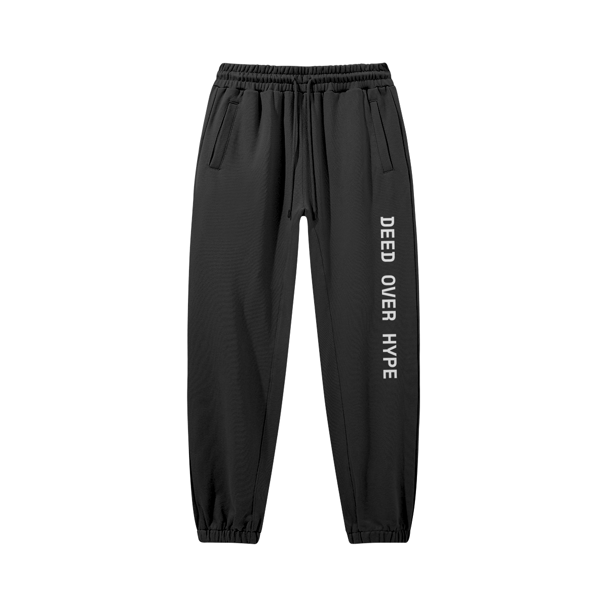 DEED Over Hype Sweatpants – Black/Grey