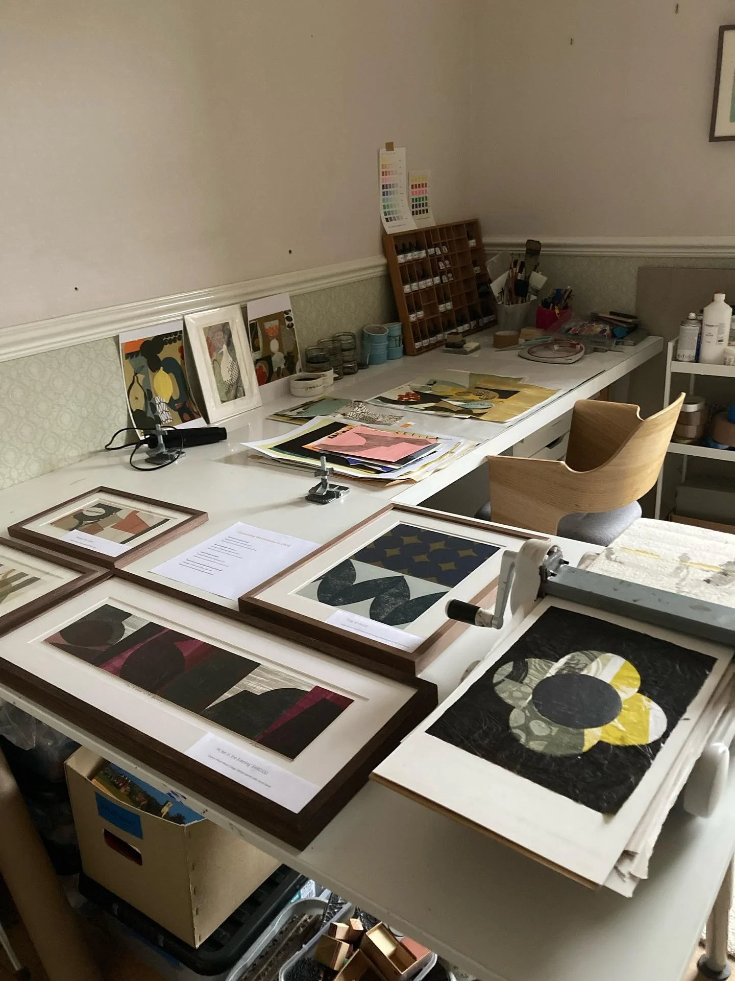 Just a little taster of what you’ll see if you come to my open house with @eastkentartistsopenhouses today and next weekend (Saturday and Sunday 10-5pm)I’m house number 12 #eastkent #faversham #openhouse #artisthouse #eastkentartists #eas