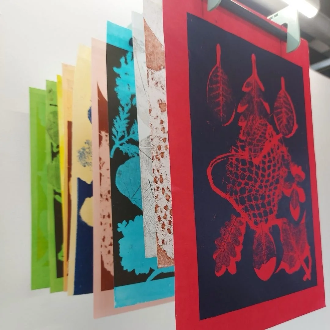 I&rsquo;ll be running a mono print workshop @creativecourseskent on 8th March. Mono print is such a creative way of getting an image on paper with infinite possibilities and so much fun! If interested in booking, go to the link in my bio. #monoprinti