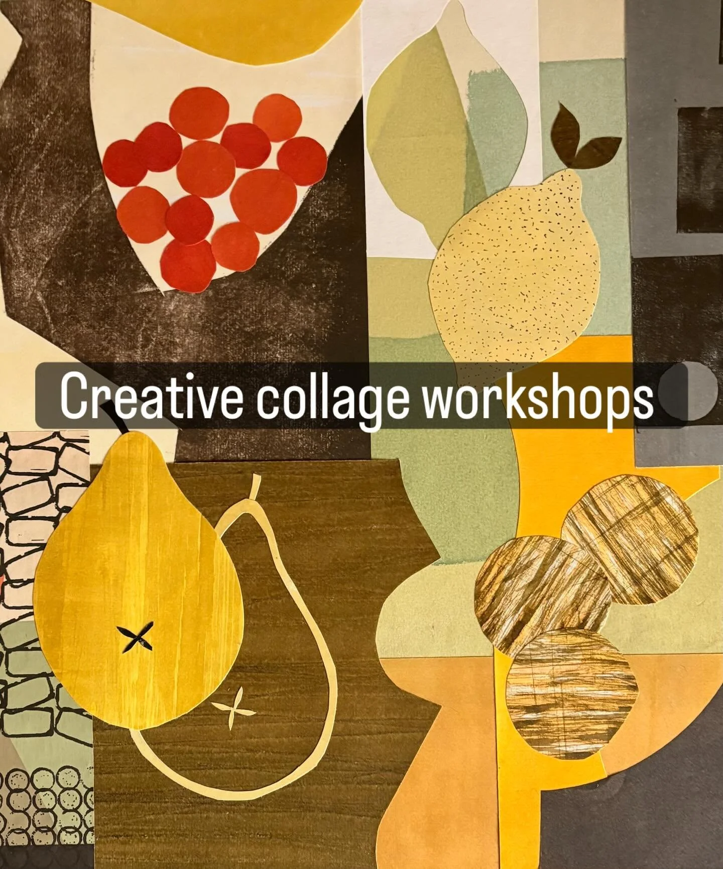 I&rsquo;m putting on two creative collage workshops in March, one will be at @creek_creative in Faversham (5th March) and one at my home studio , also Faversham (22nd March) both are 10-4pm. You can do just one workshop or both ! We&rsquo;ll be learn