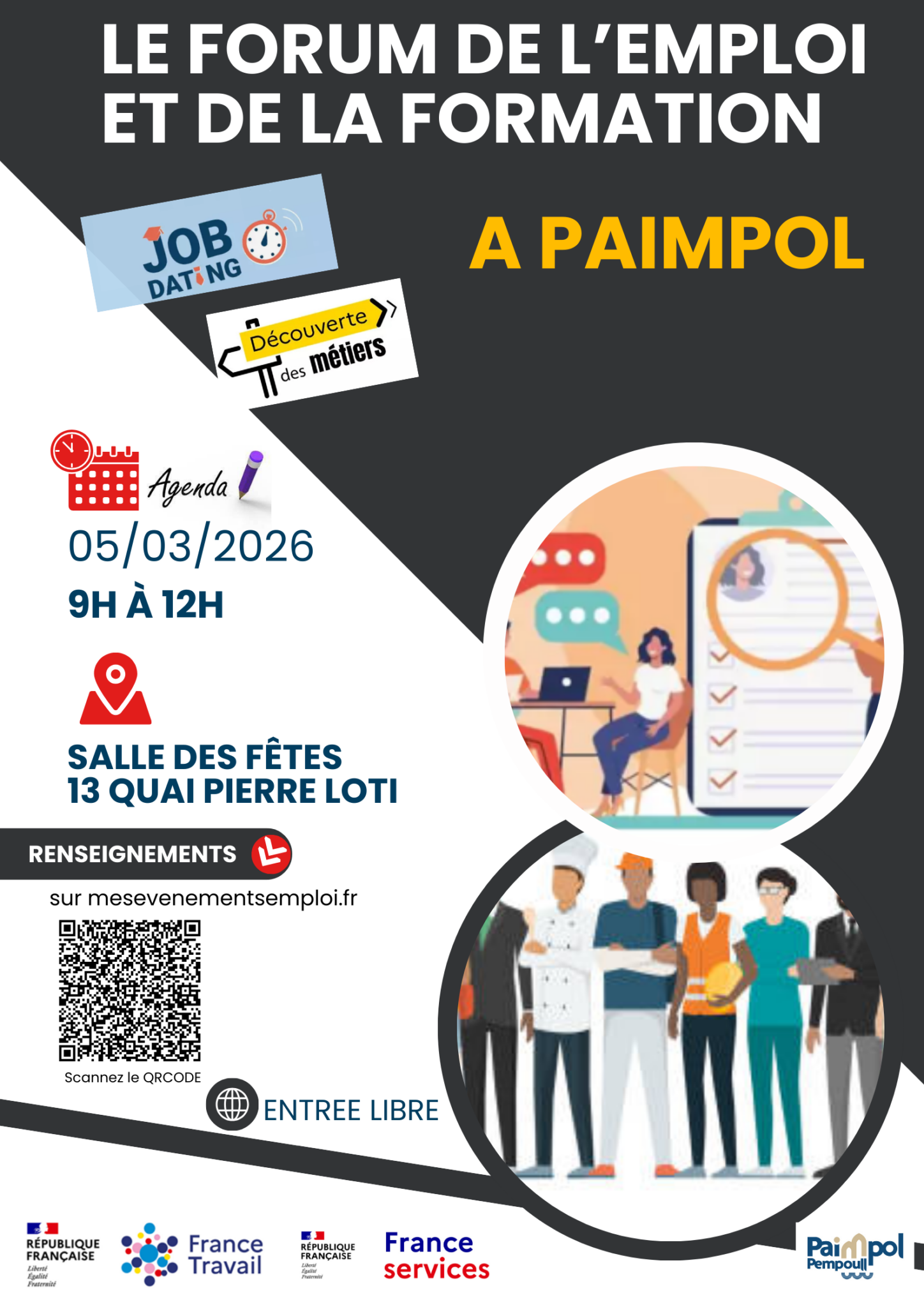 Le CFPPA de Kernilien sera présent au Forum de l’Emploi et de la Formation à Paimpol