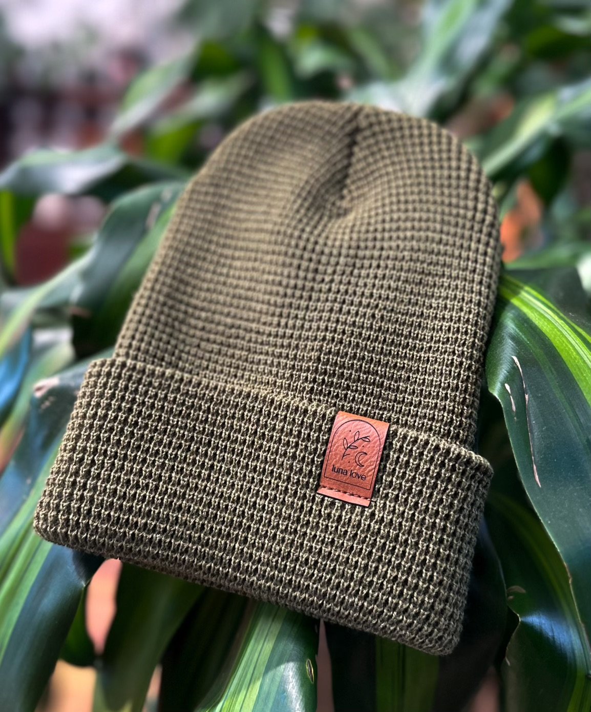 Luna Love Beanie - Olive