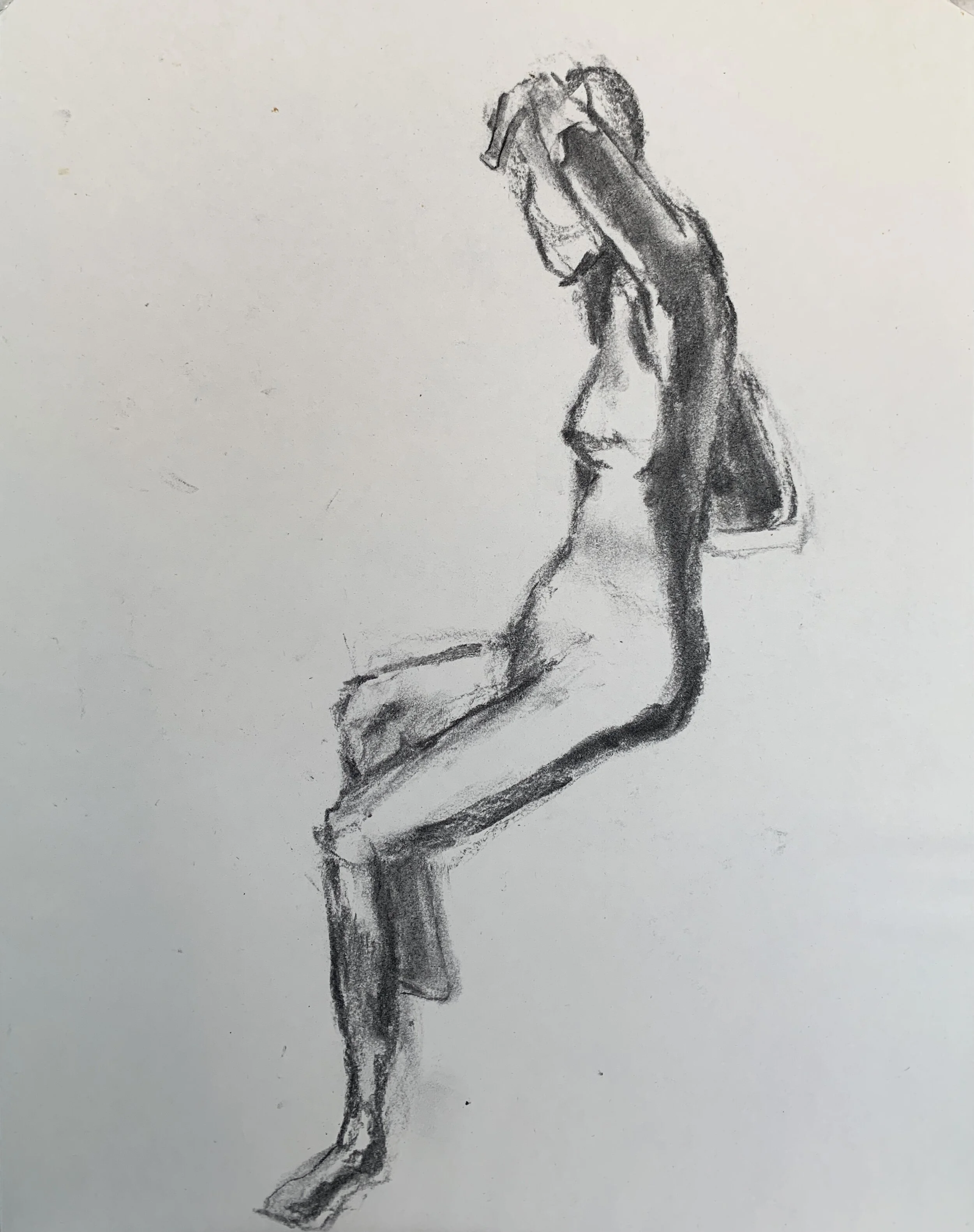 Charcoal Model Drawing