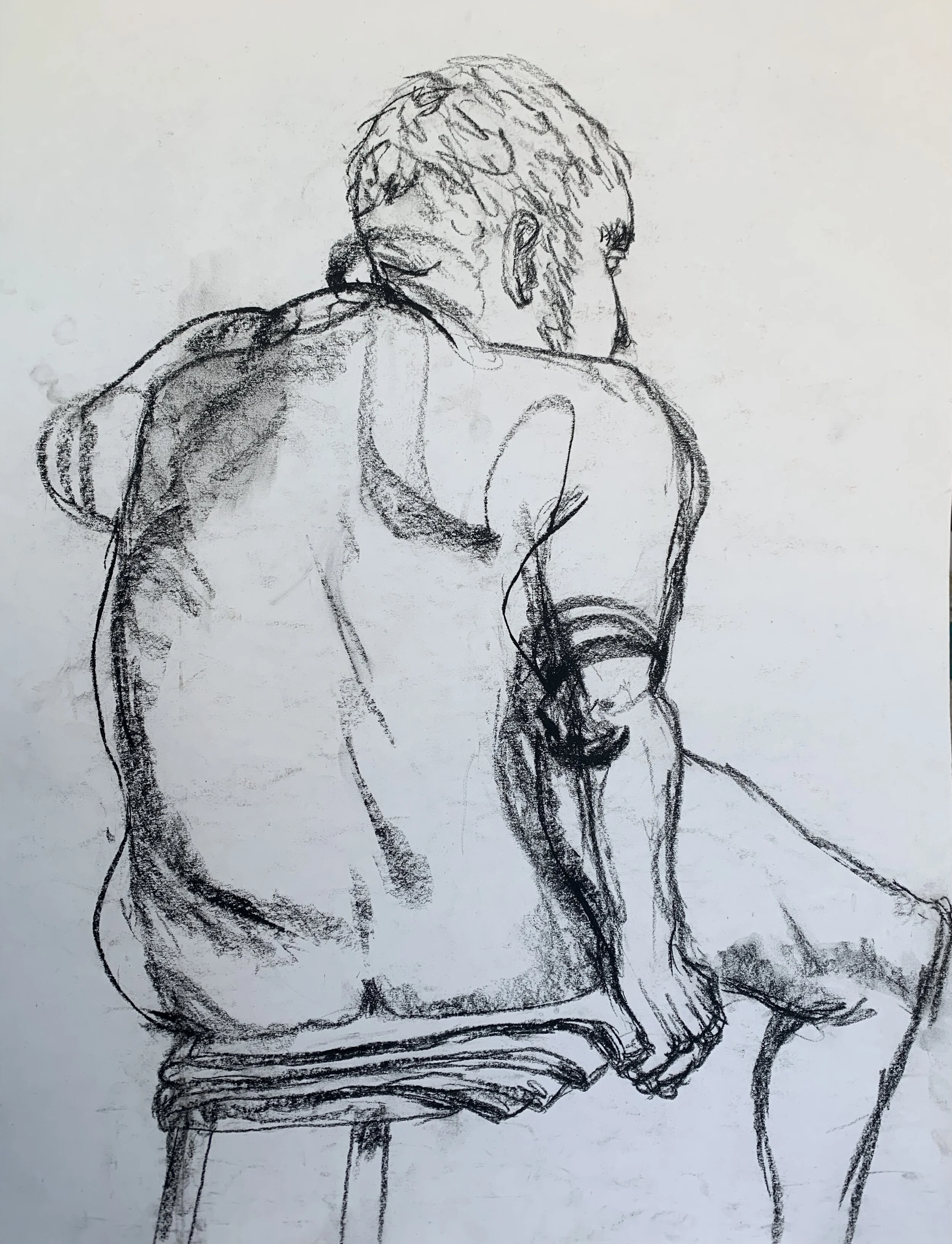 Male Model Drawing