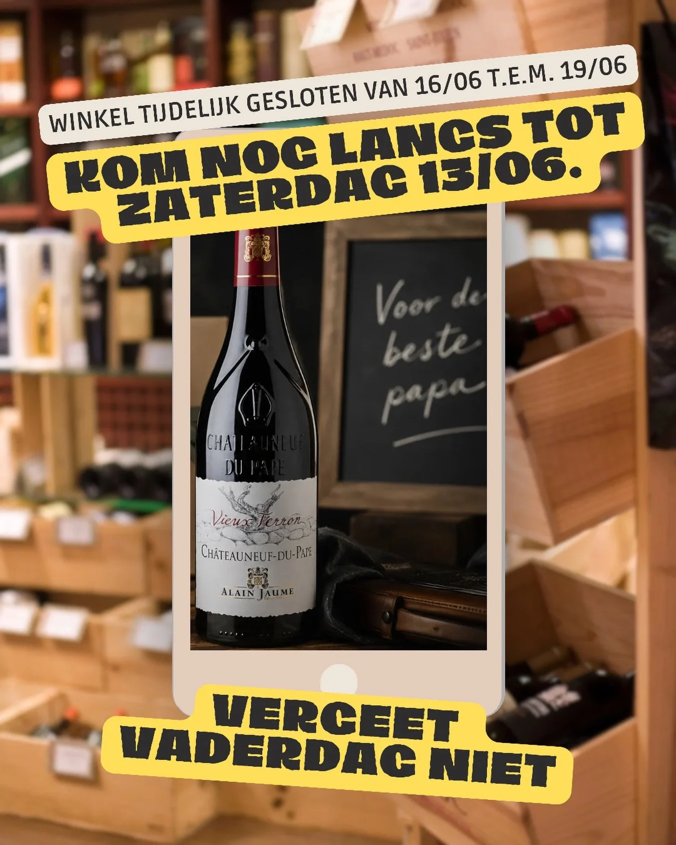 🚧 Tijdelijke sluiting winkel 🚧 Door wegenwerken in de Graaf de Smet de Naeyerlaan zal onze winkel tijdelijk gesloten zijn van dinsdag 16 juni tot en met vrijdag 19 juni.

Vanaf zaterdag 20 juni staan we opnieuw voor u klaar.

Kom nog tot en met zat