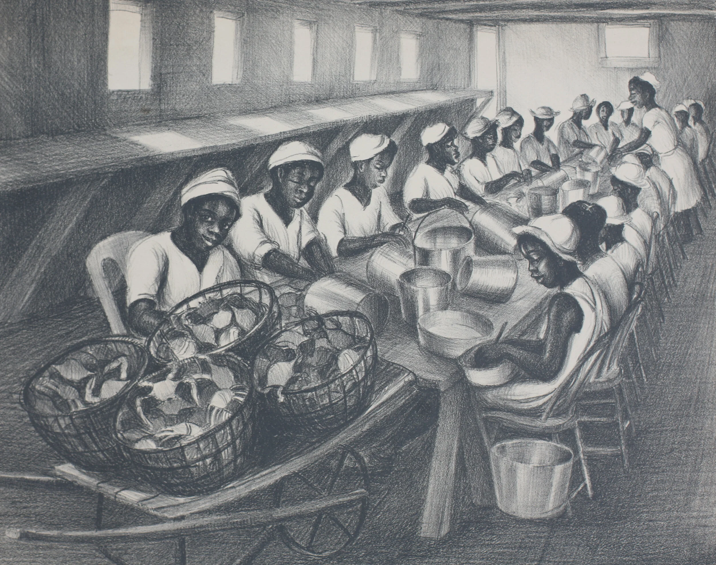 Maryland Crab Pickers litho.jpg