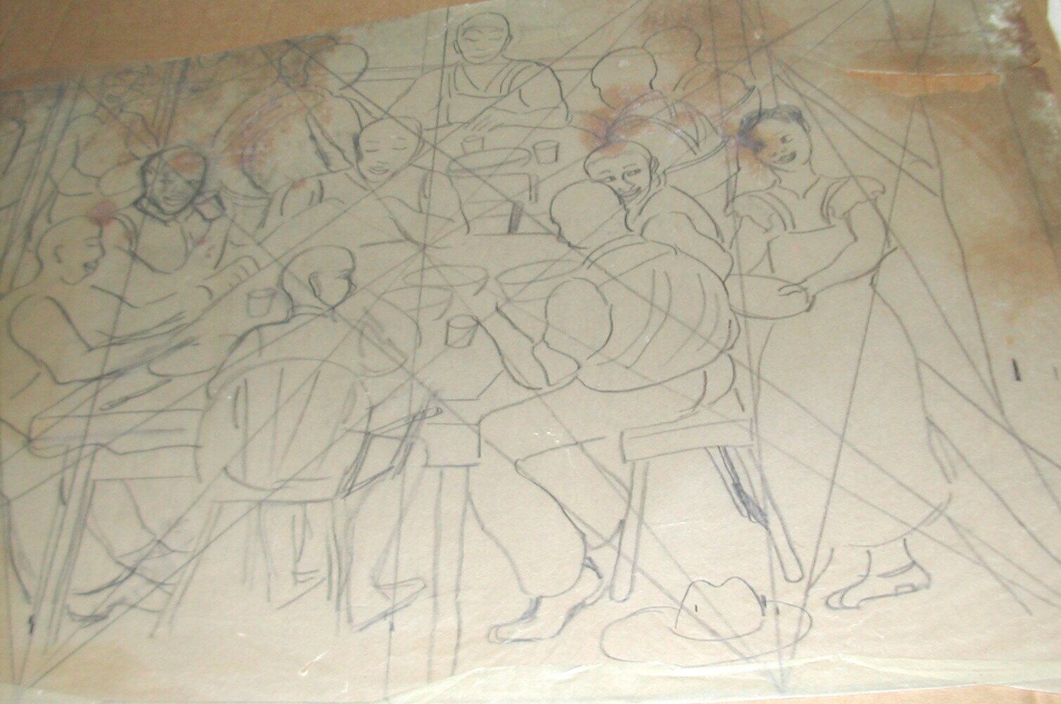 Sunday+Supper+and+table+of+men+drawing.jpg