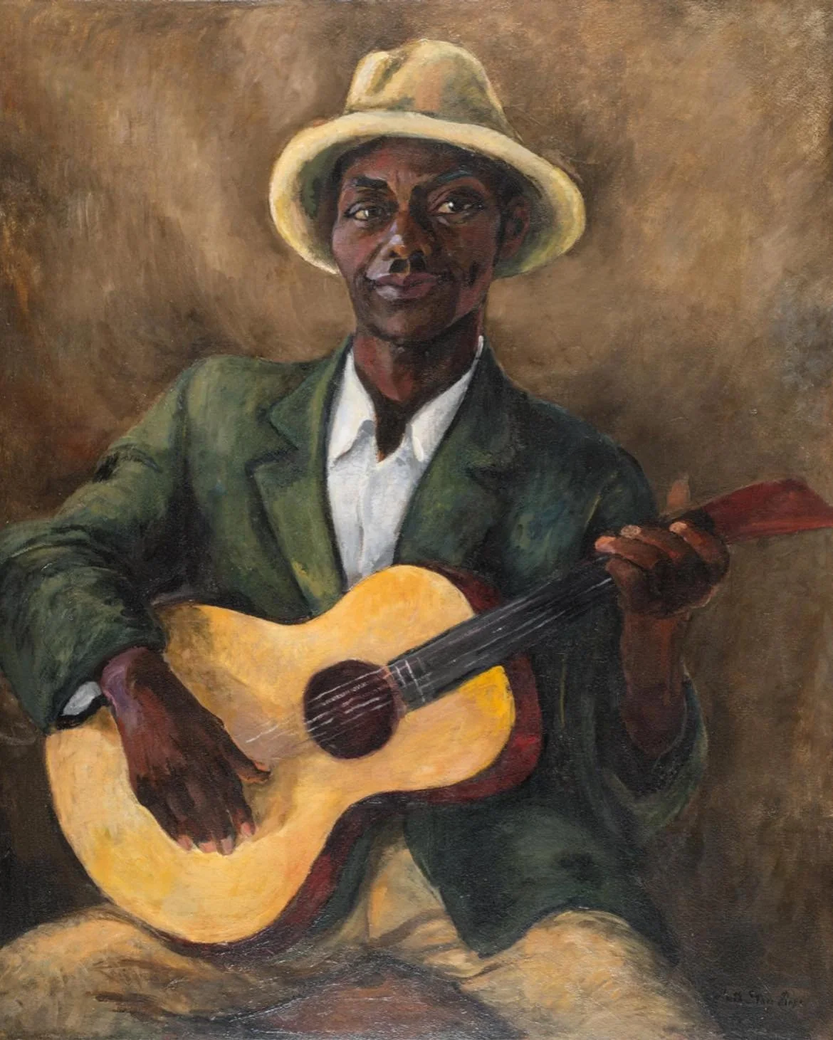 🎉Black History Month Countdown | Day 5
Clarence DeShields

This founding Black families icon captures Clarence DeShields, a joyful and deeply respected presence in the life of artist Ruth Starr Rose. The artist knew Clarence well and described him a