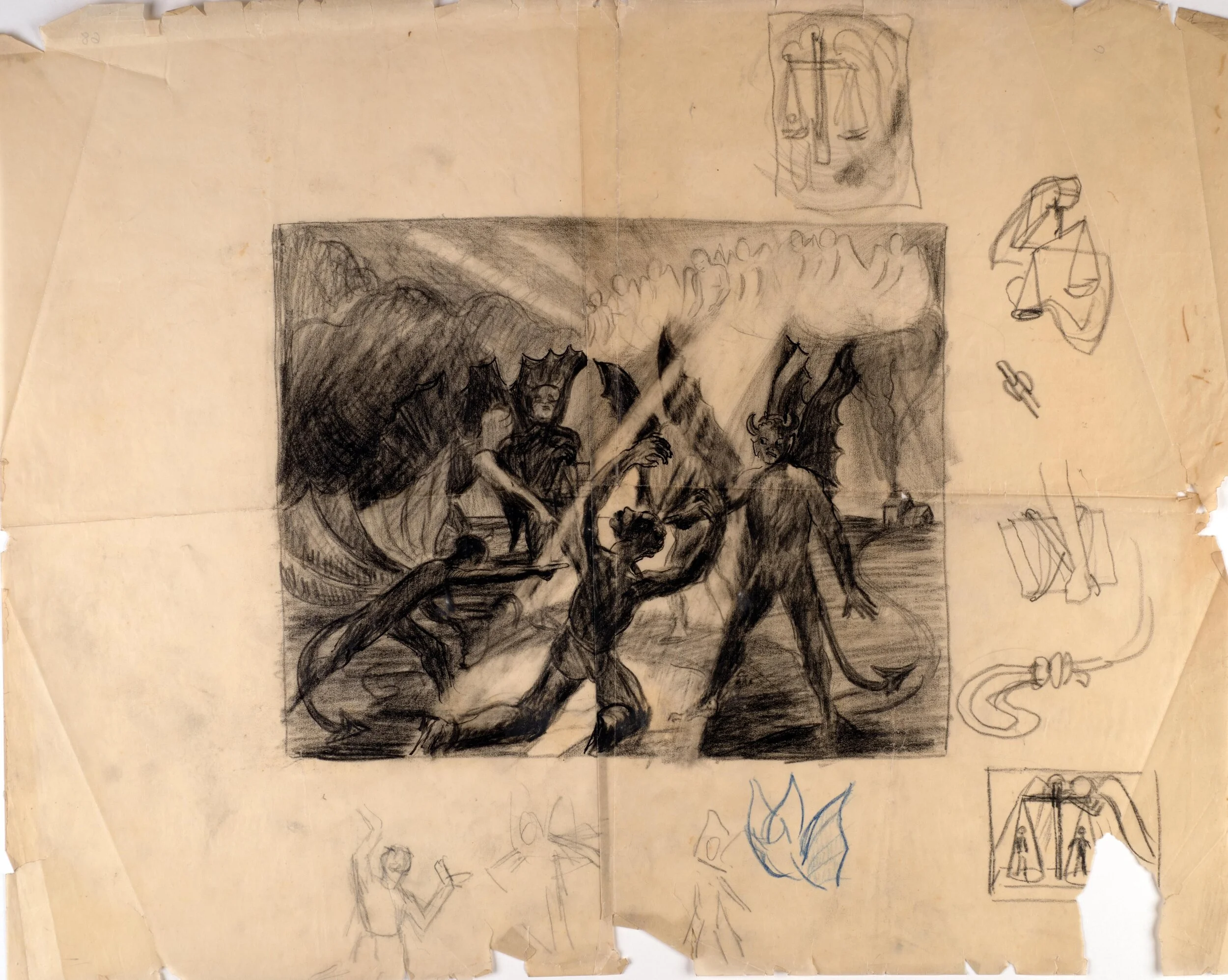 3 Sometimes I Feel Like a Motherless Child, Study 1.jpg