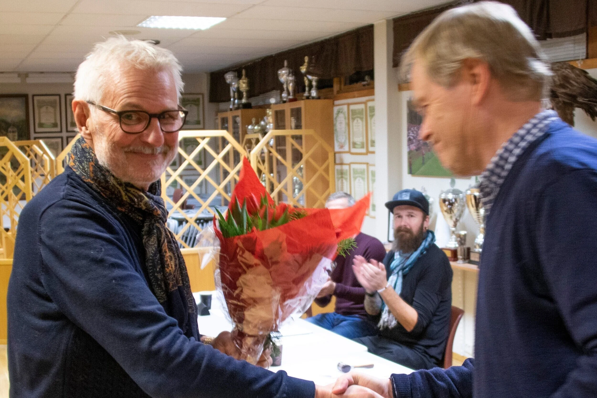 Nestoren Svein Mortensen fylte 75 år