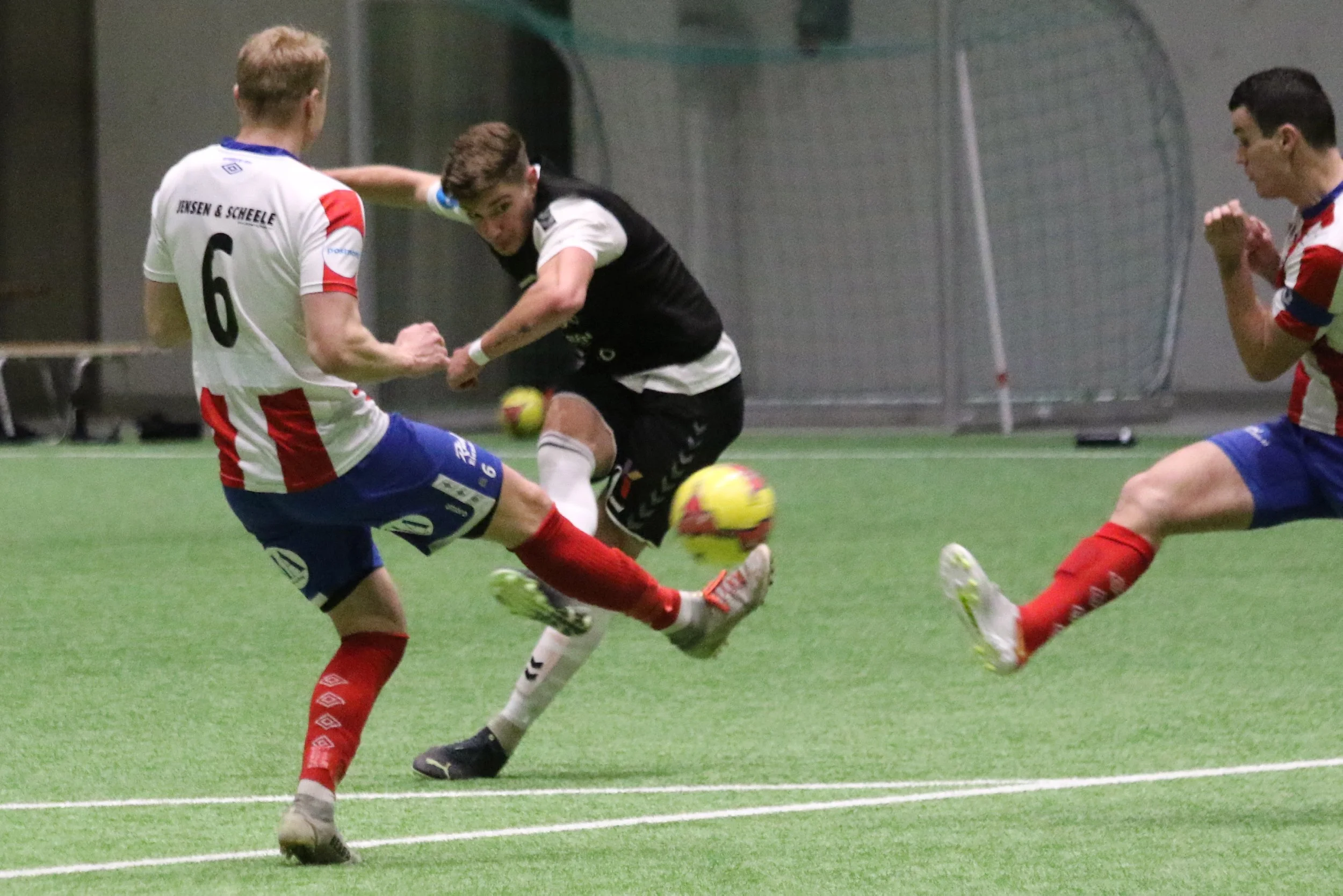 Det første kvarteret ødela