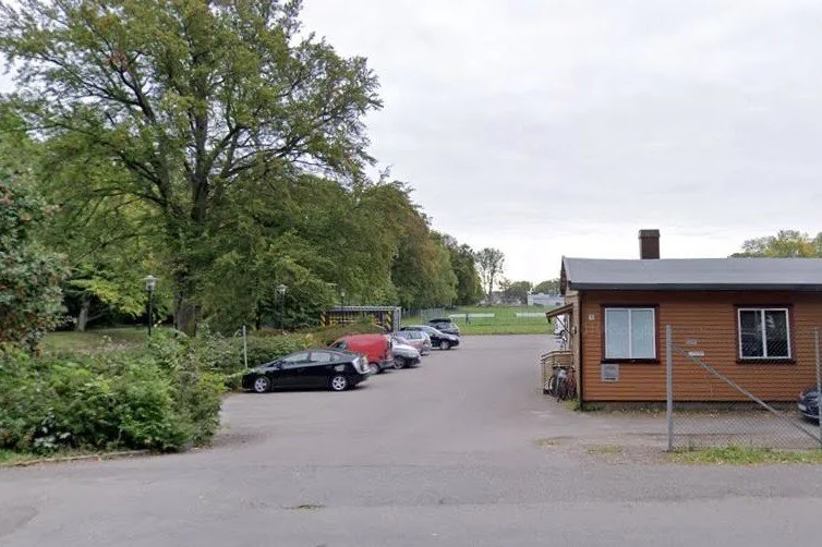Gratis parkering på gratis kamp