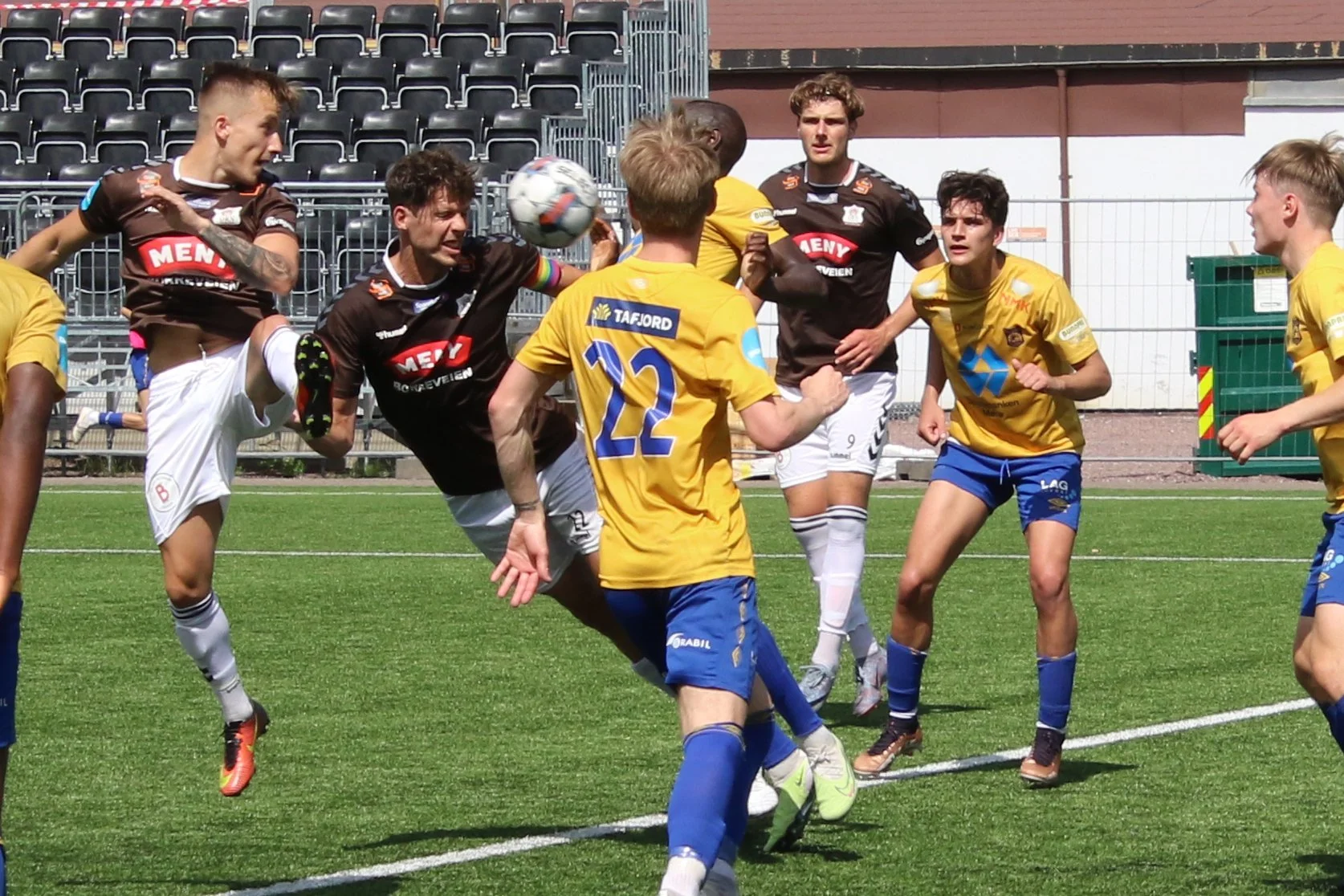 Kapteinen matchvinner i sliteseier