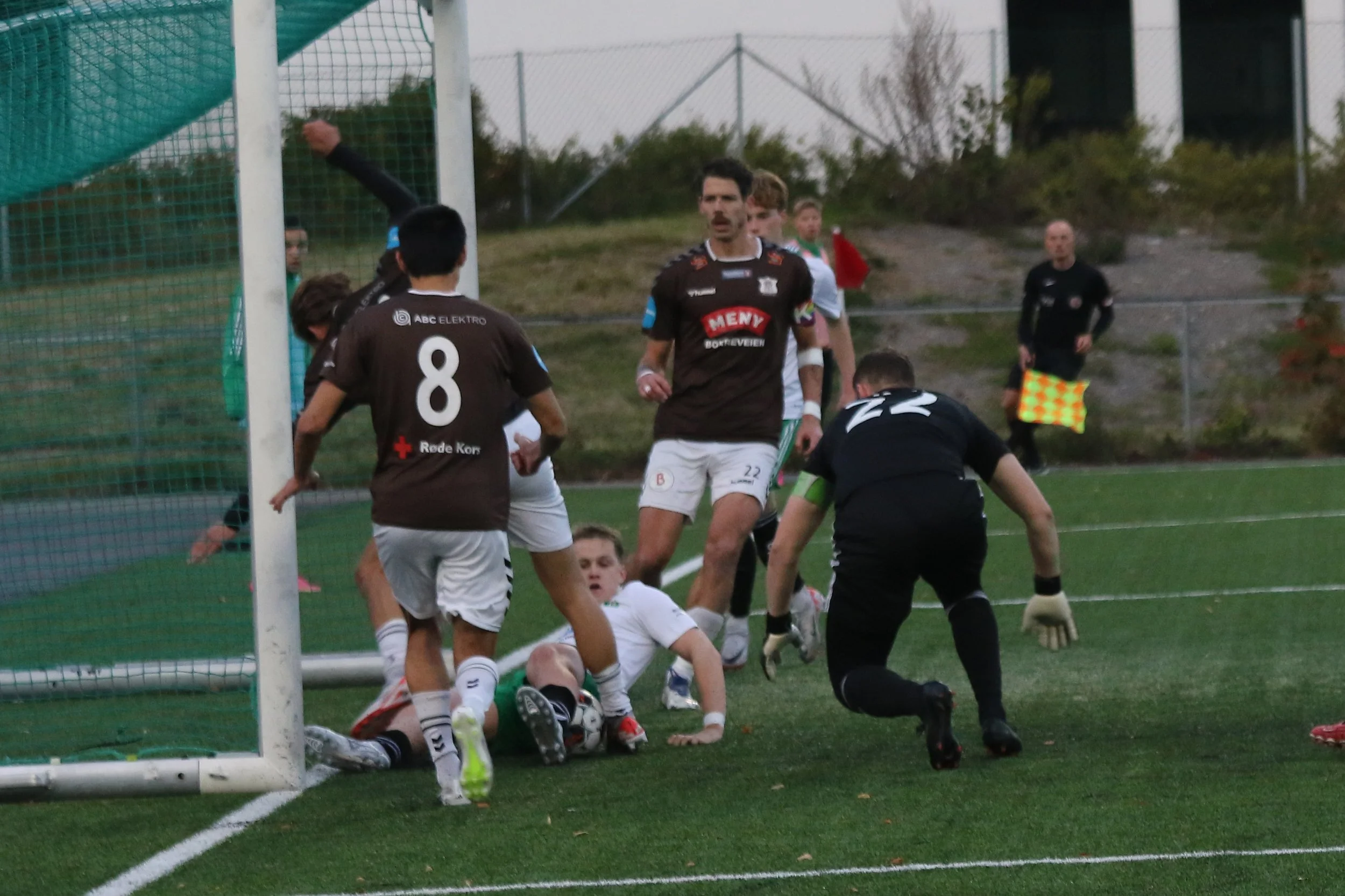 Træff traff best mot Ørn