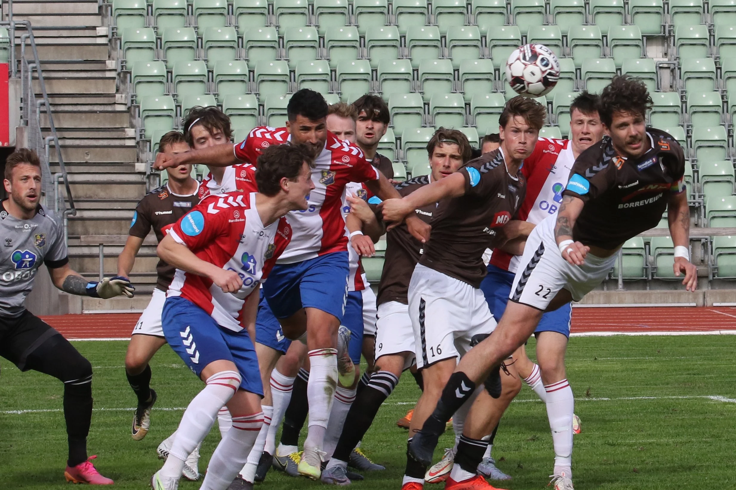 Det tetner seg til i topp og bunn