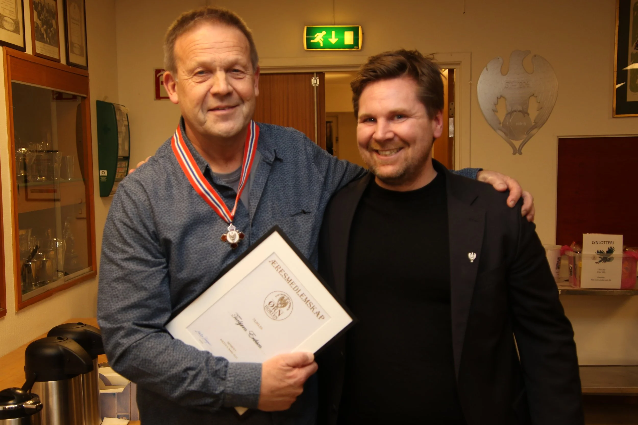 Tobben utnevnt til æresmedlem 