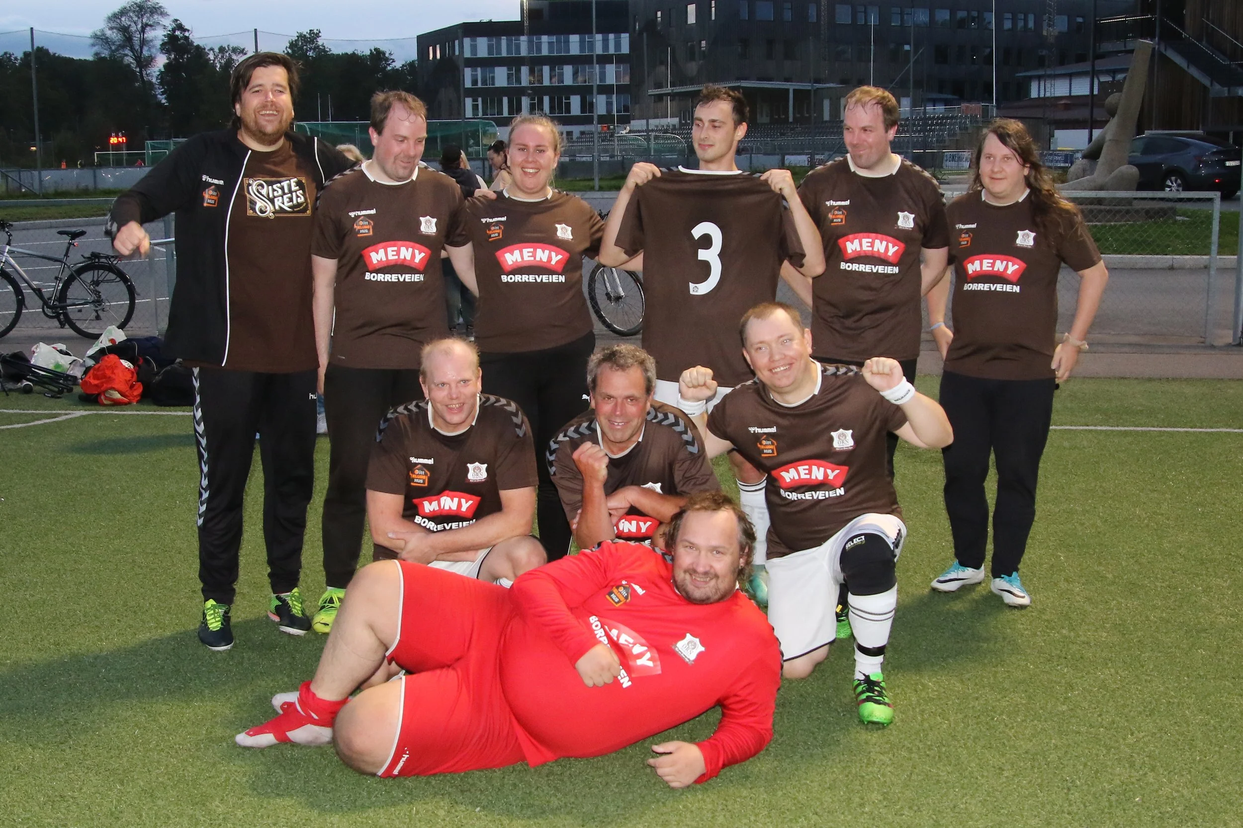 Sterk laginnsats ga seier