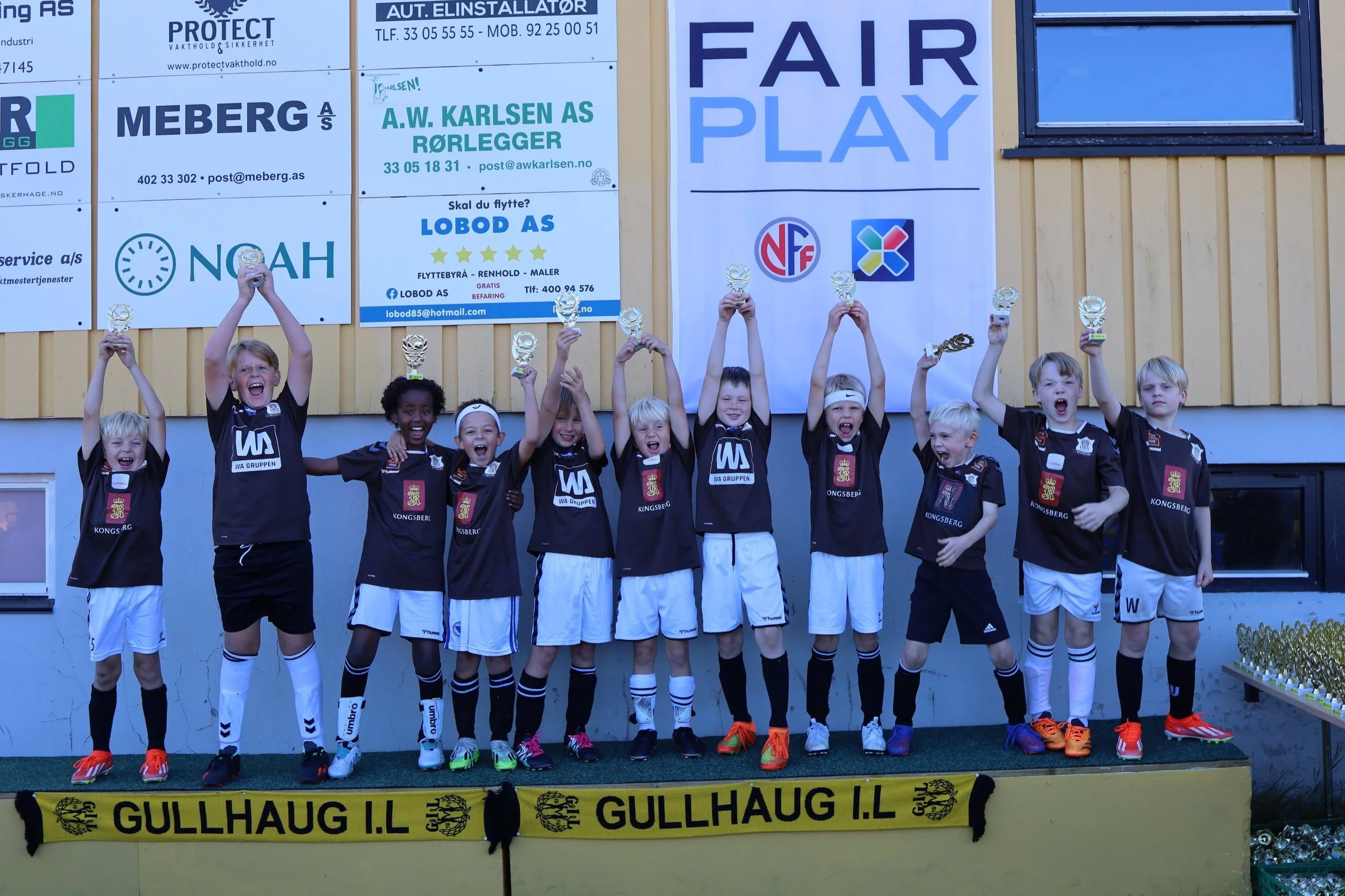 G8 har kost seg på fotballcup