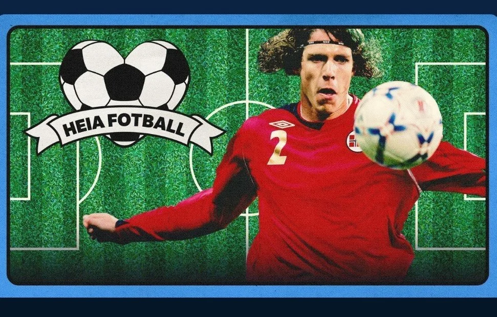 Arnar på NRKs «Heia Fotball»