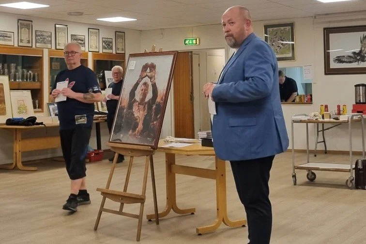 Fantastisk auksjon fredag kveld