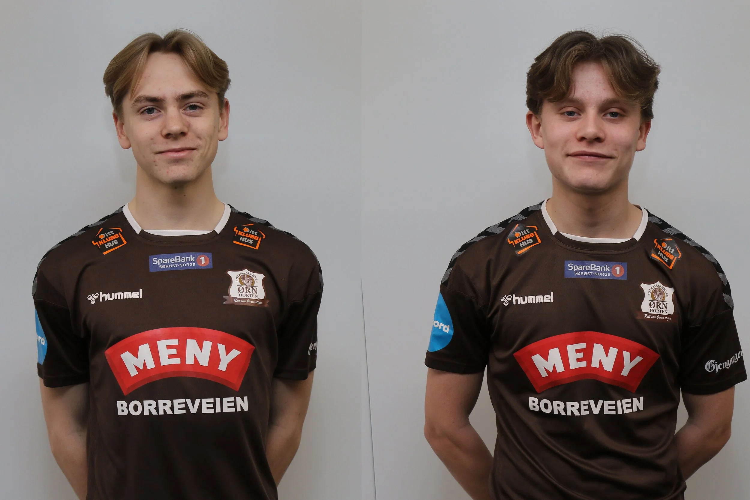 Vetle og Lenny har signert – klare til dagens treningskamp