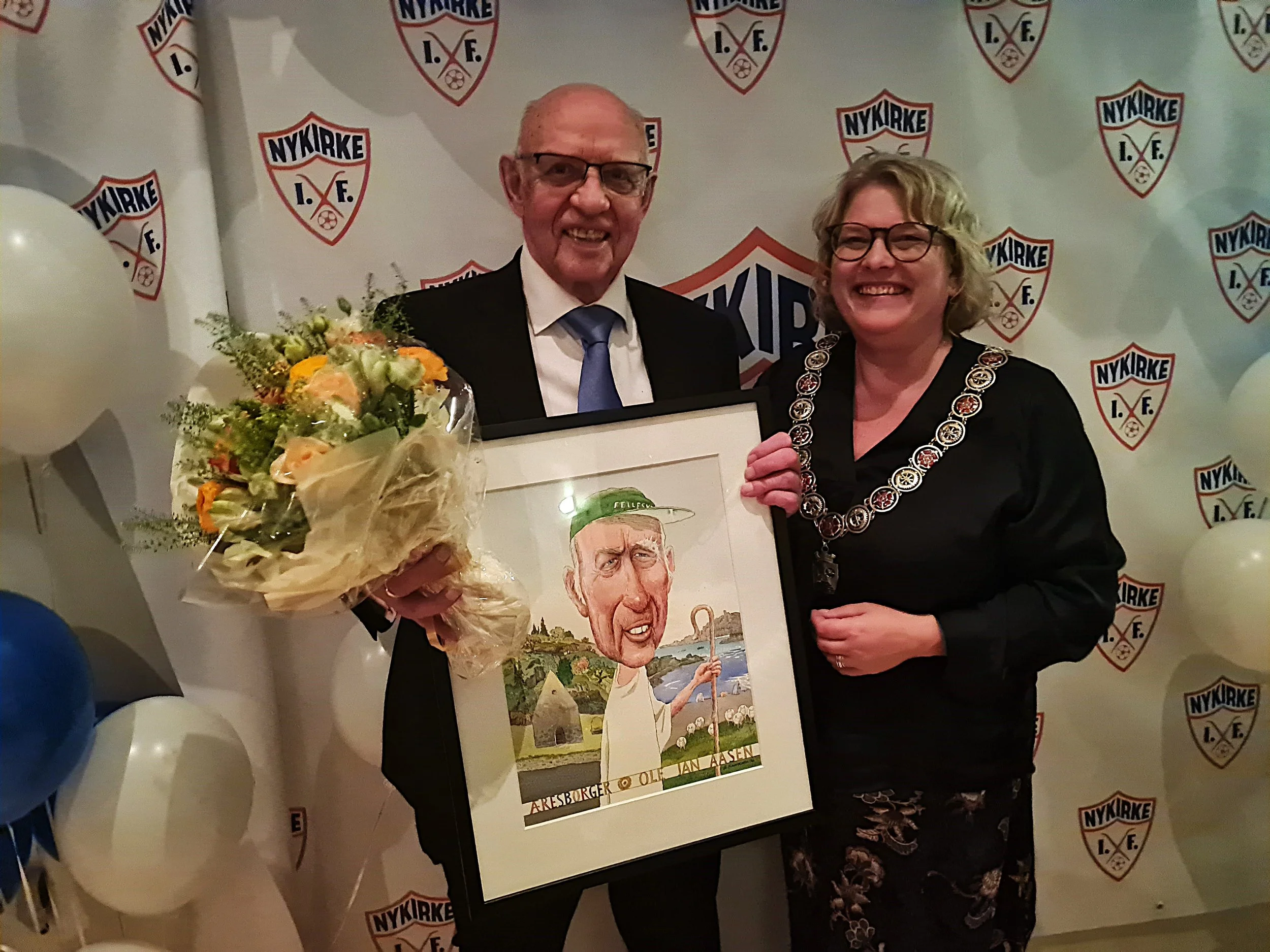 Flott jubileumsfest – og ny æresborger