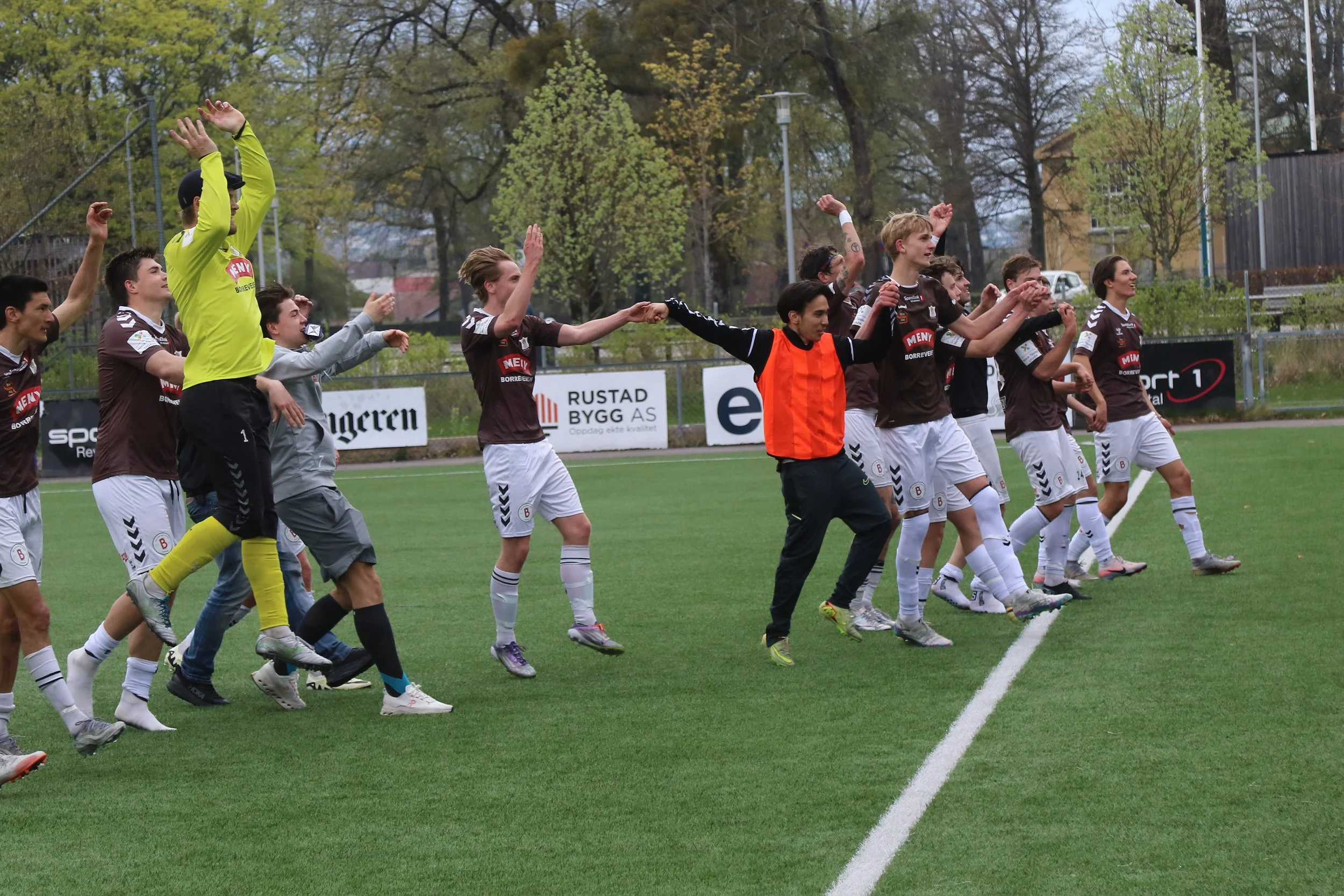 Kampen var en fryd å se på