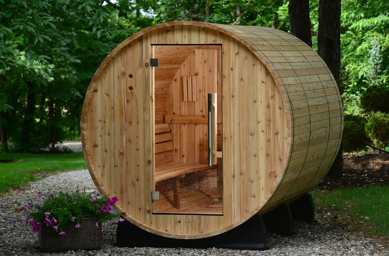 Learn about different sauna types including traditional saunas